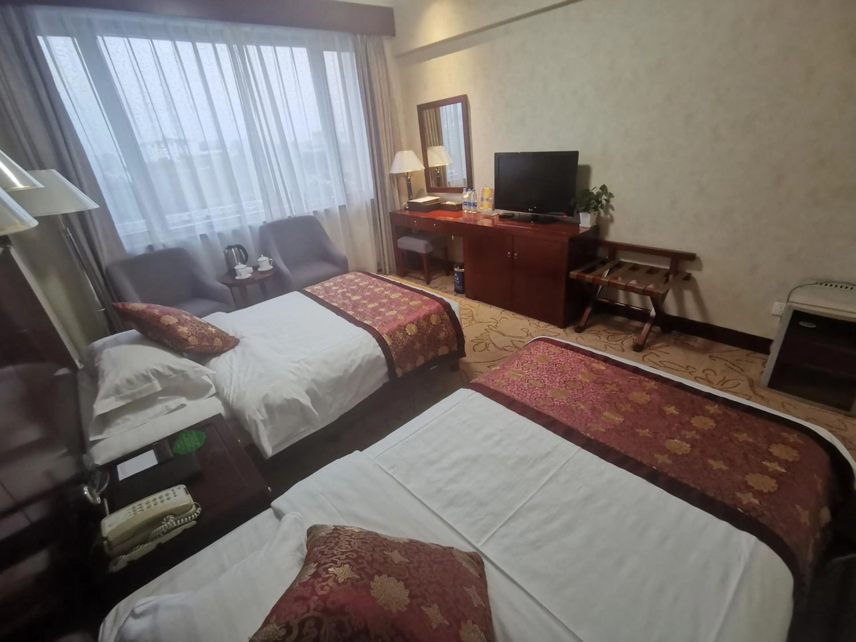 Bedroom, Bed in Beijing Shengli Hotel