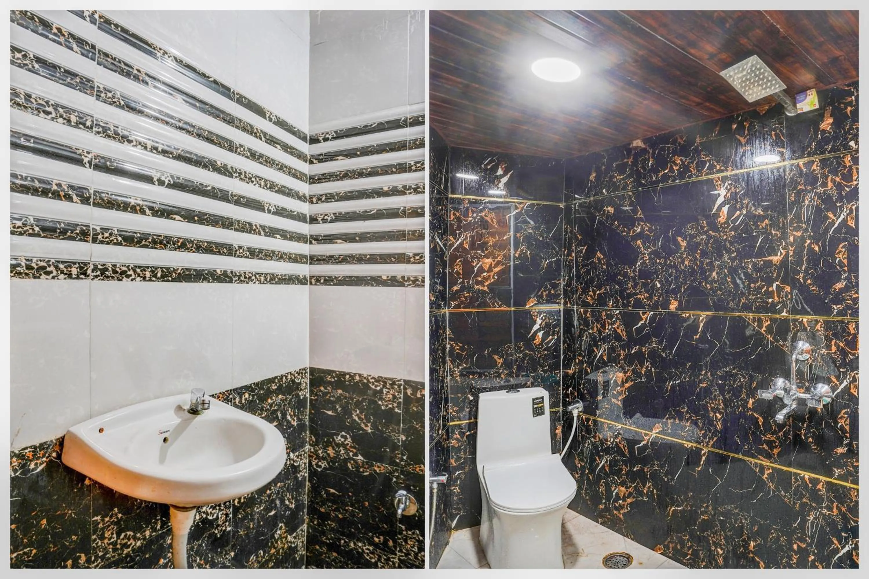 Bathroom in Super Hotel O Russel Chowk Formerly VN Residency Jabalpur