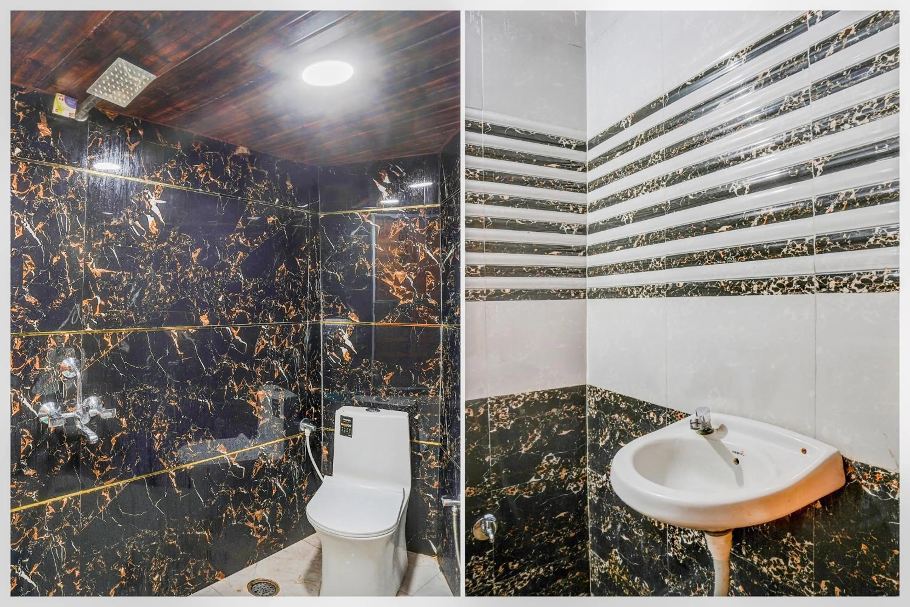 Bathroom in Super Hotel O Russel Chowk Formerly VN Residency Jabalpur