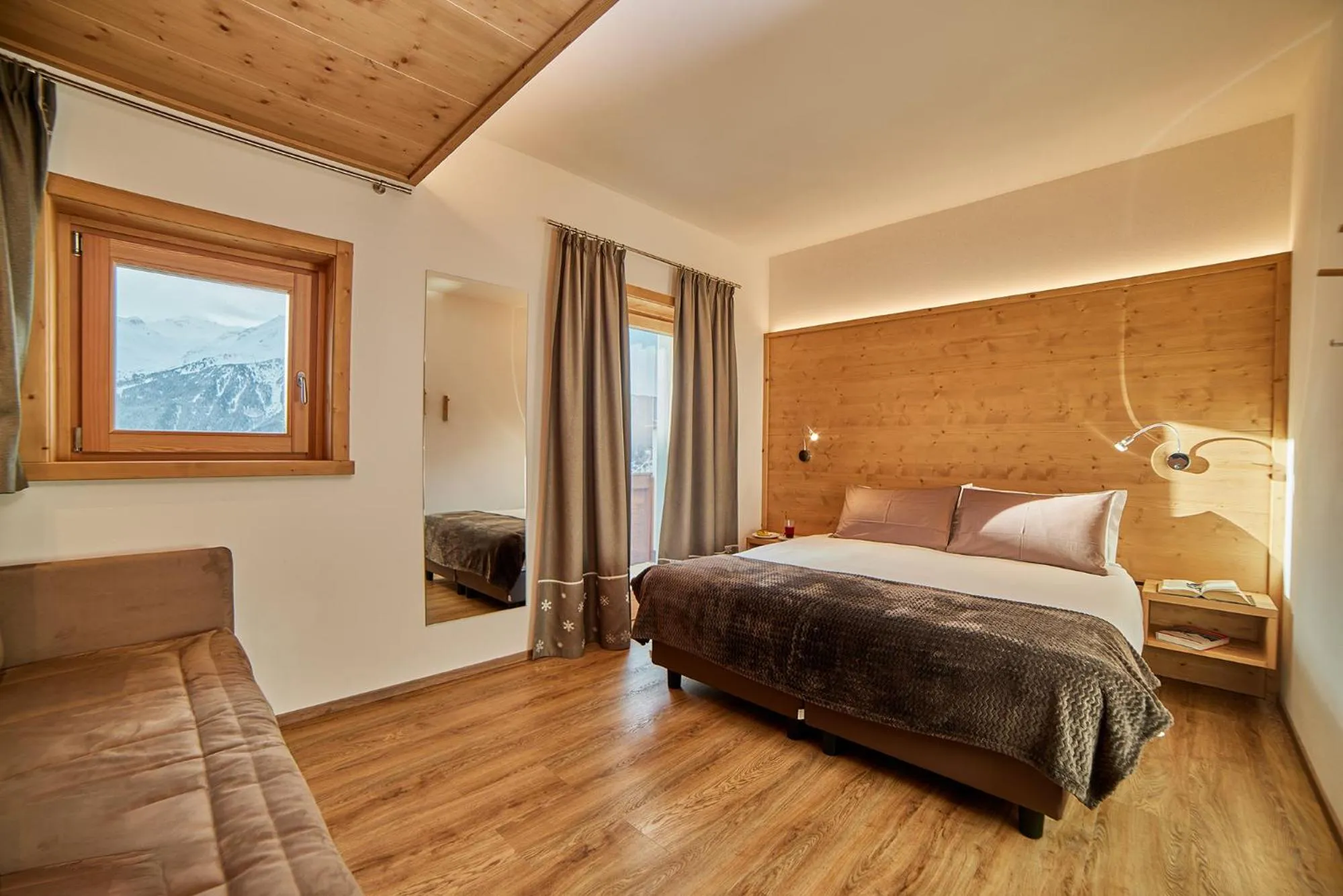 Bedroom, Bed in Hotel Vallechiara