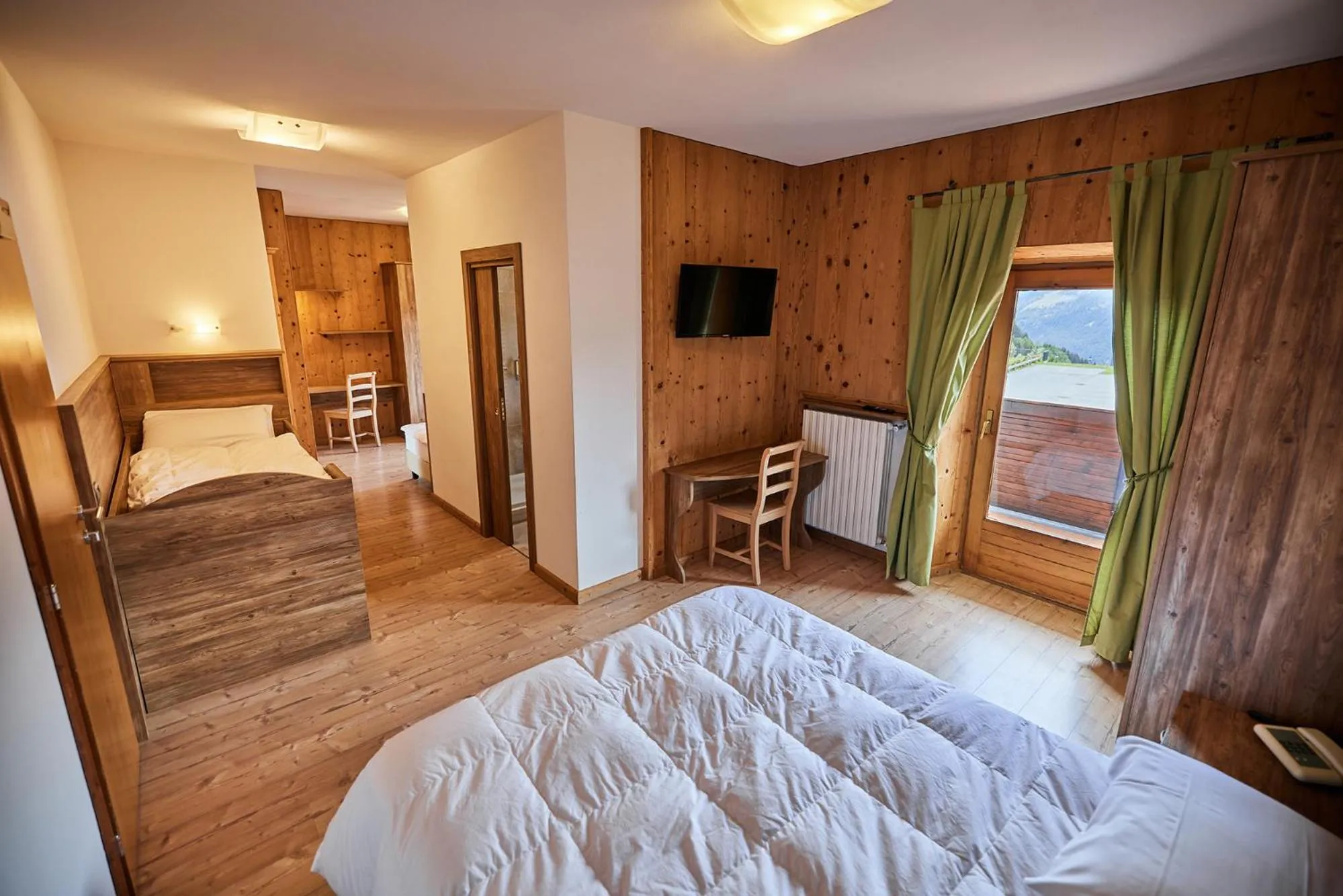 Bedroom, Bed in Hotel Vallechiara