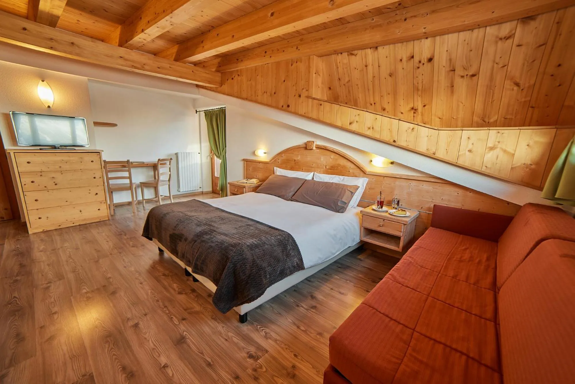 Bed in Hotel Vallechiara