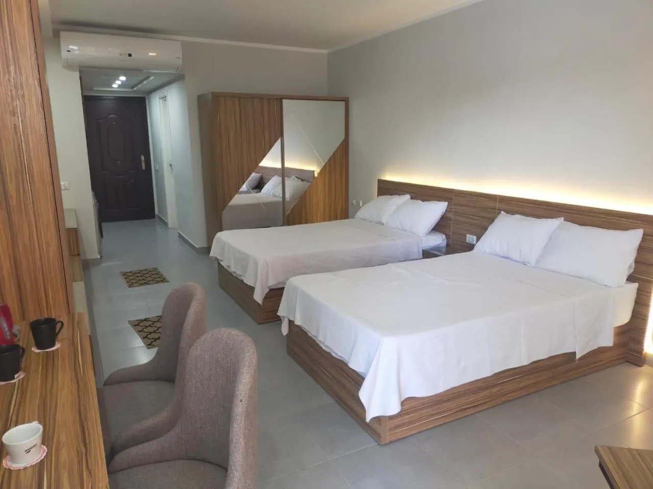 Bed in Scandic resort hurghada