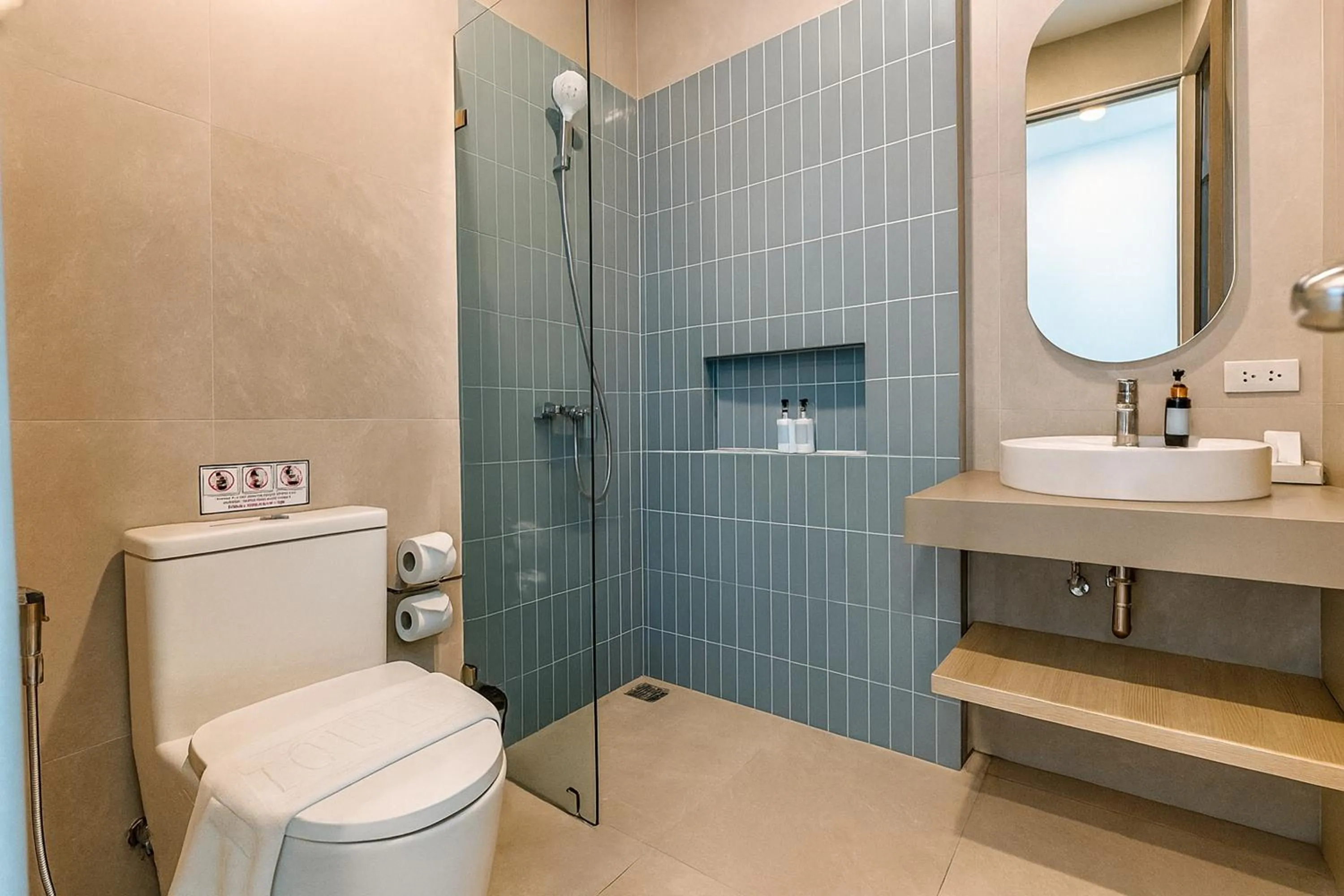 Bathroom in Sea Side at Ao Nang Landmark Night Market Krabi