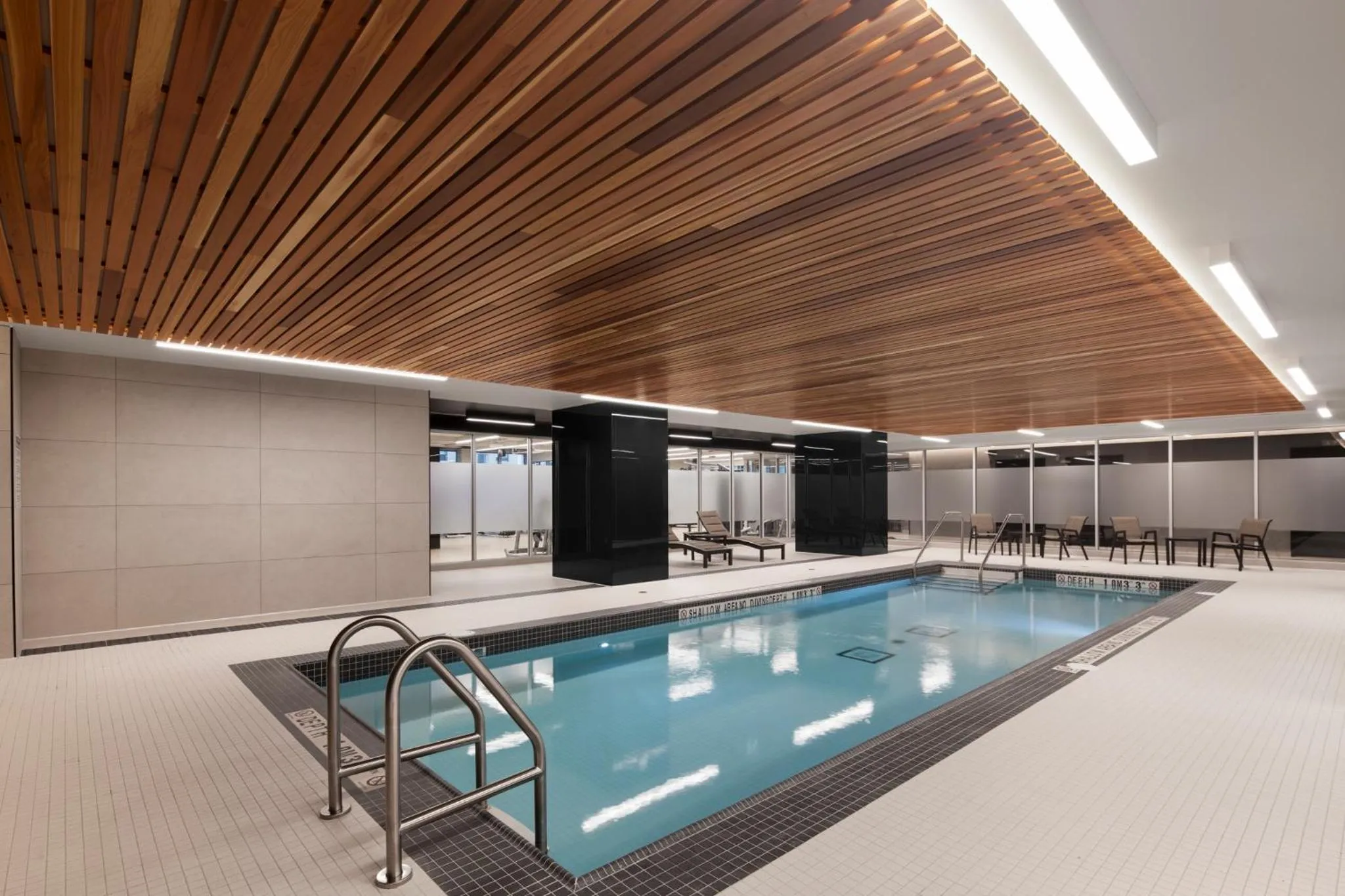 Swimming pool in AC Hotel by Marriott Ottawa Downtown