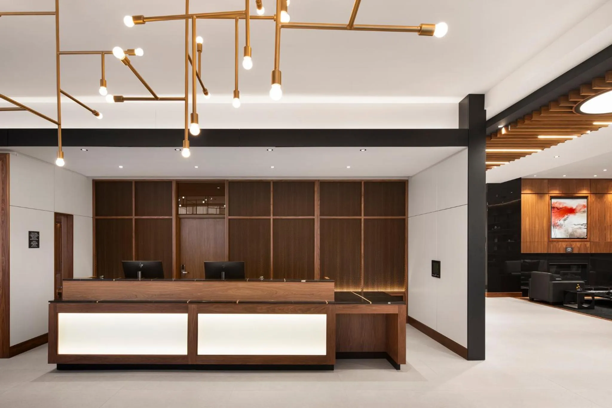 Lobby or reception in AC Hotel by Marriott Ottawa Downtown