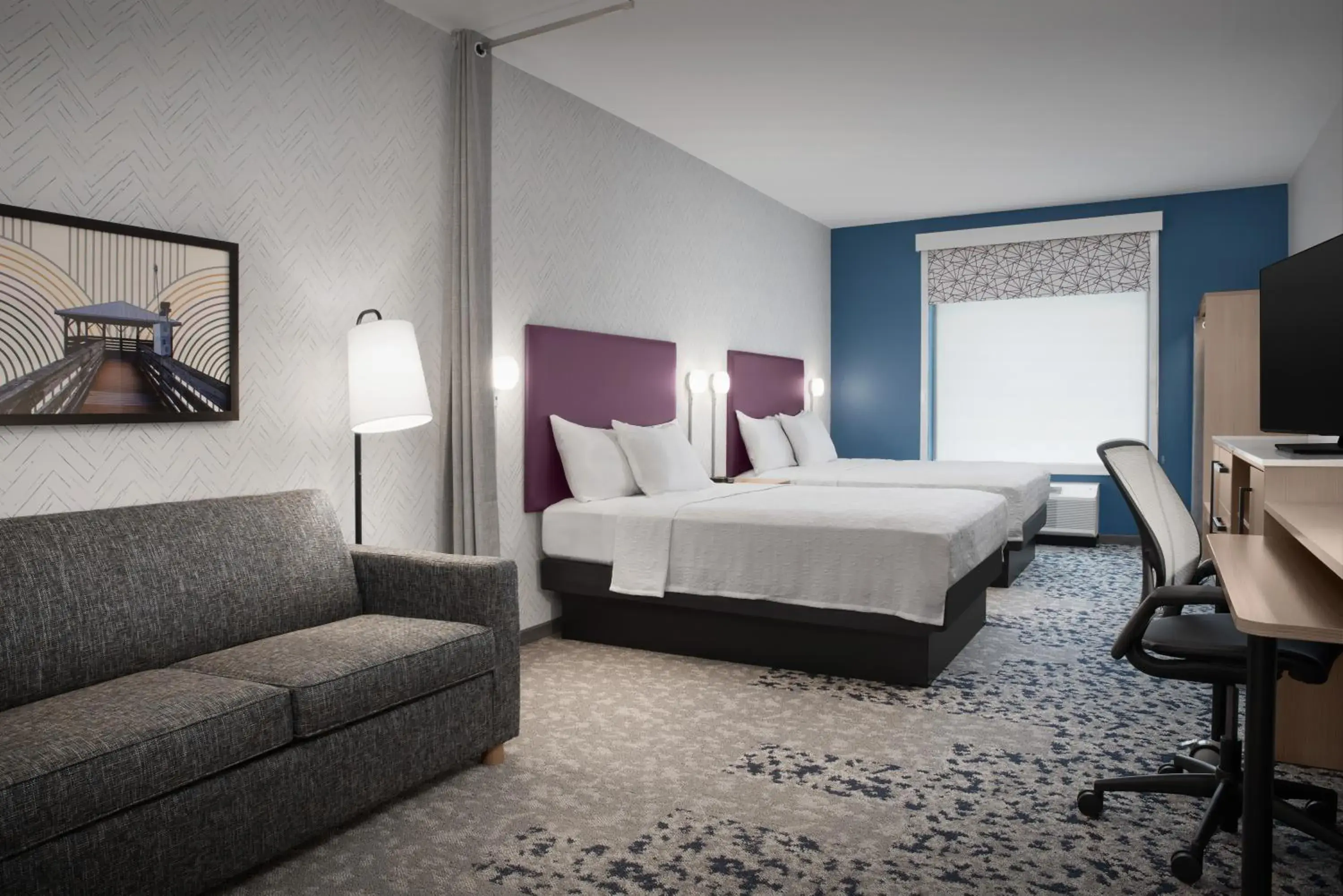 Studio Suite with Two Queen Beds in Home2 Suites By Hilton Lakeland North I-4 Studio Suite with Two Queen Beds in Home2 Suites By Hilton Lakeland North I-4