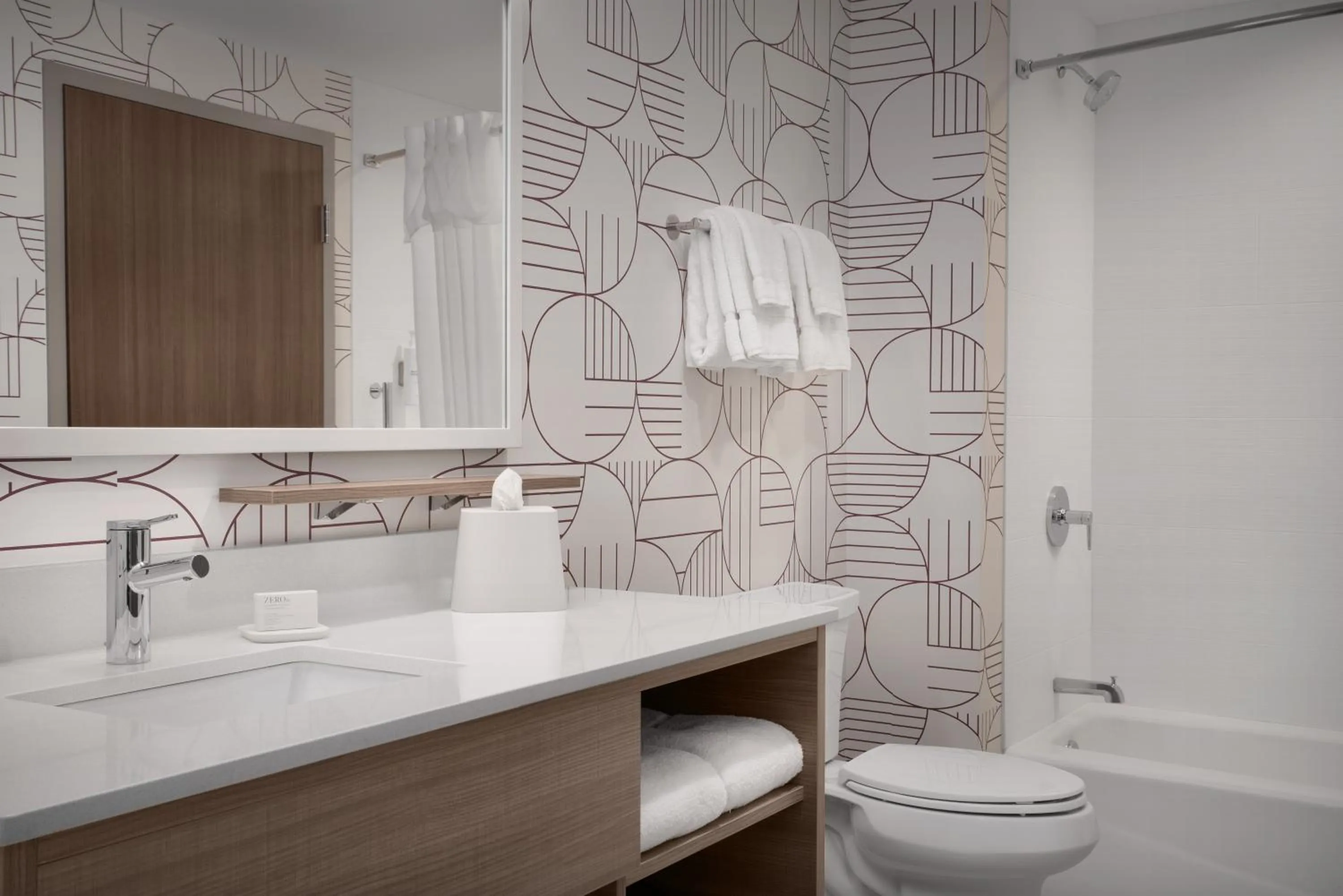 Shower in Home2 Suites By Hilton Lakeland North I-4