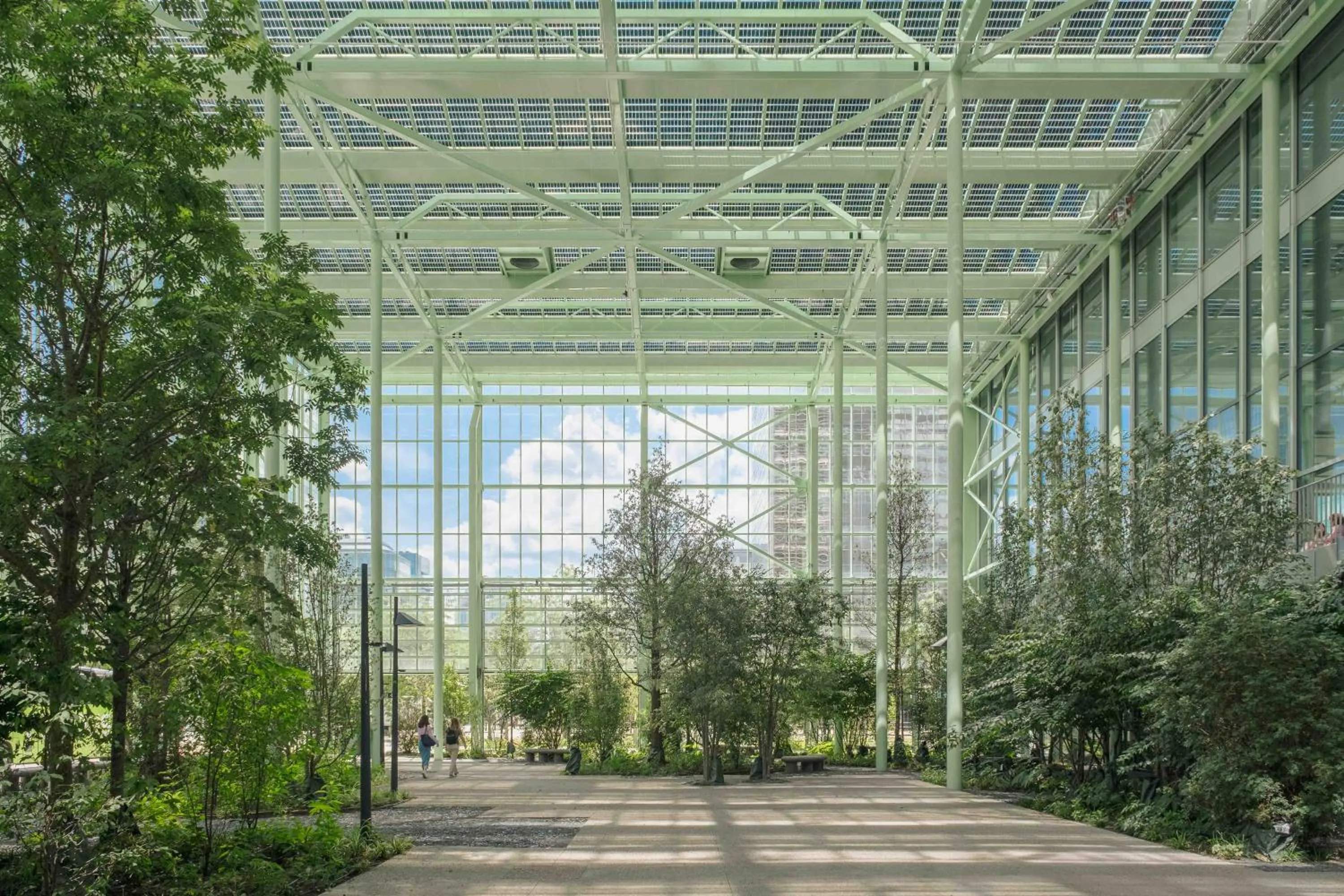 Garden in The Standard, Brussels