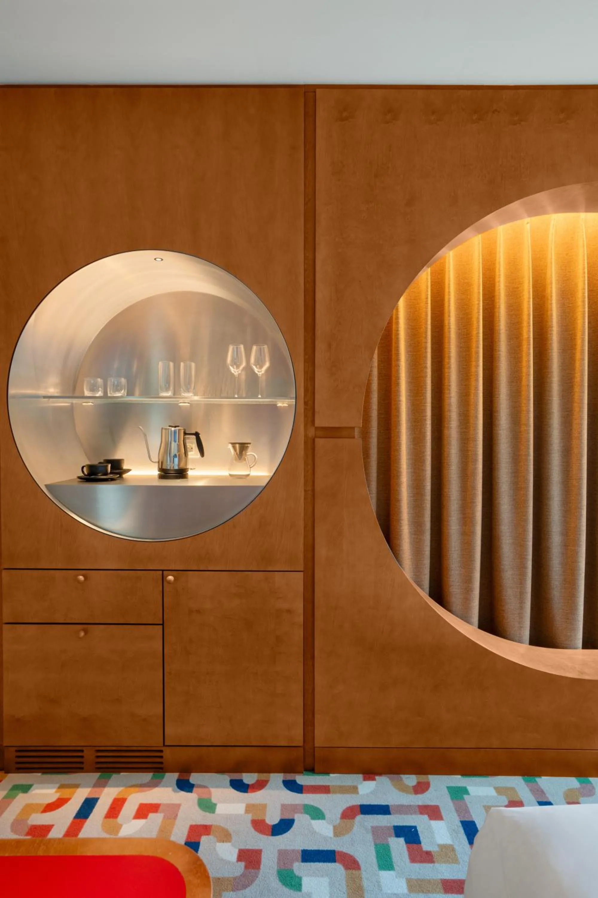 Decorative detail in The Standard, Brussels