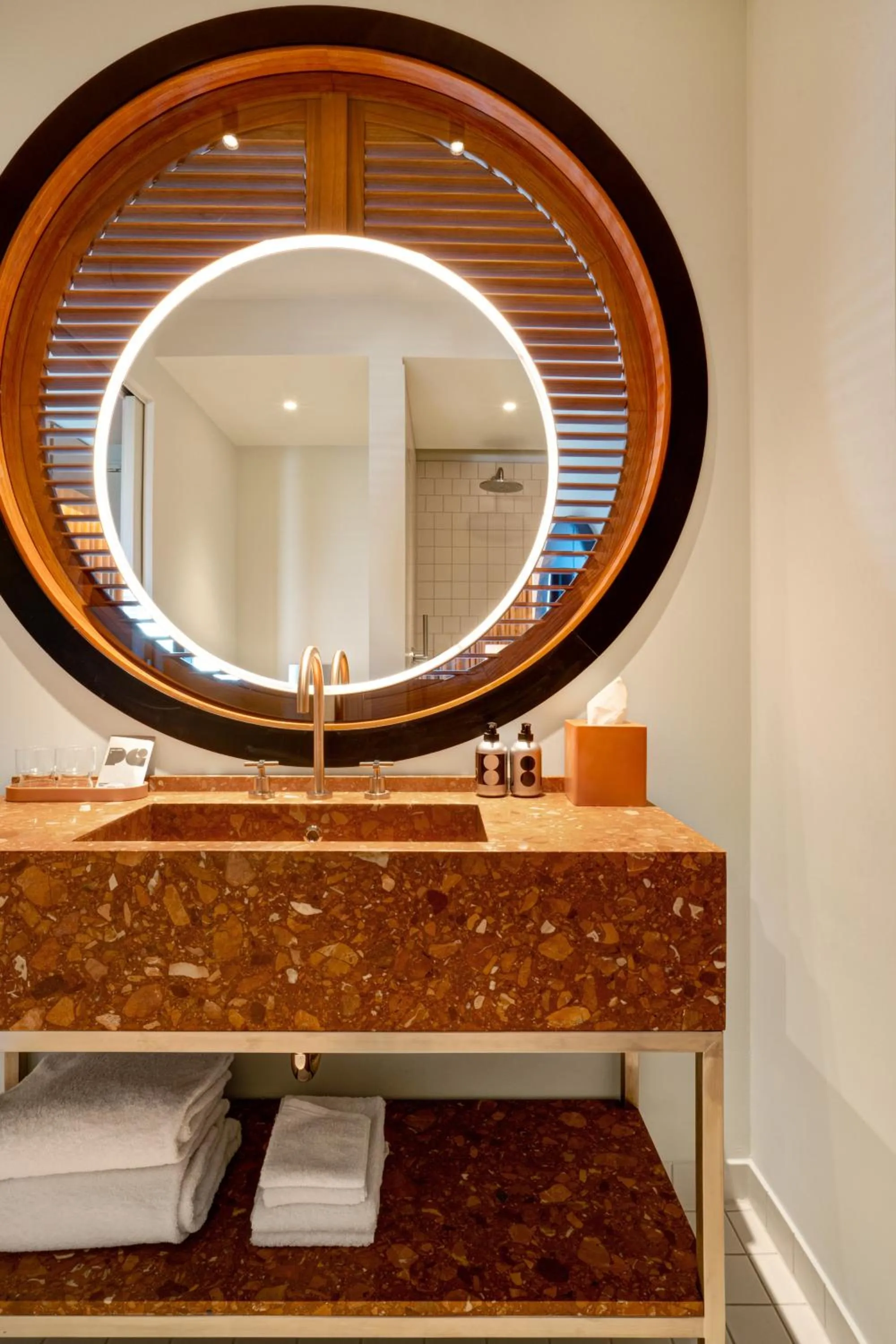 Bathroom in The Standard, Brussels