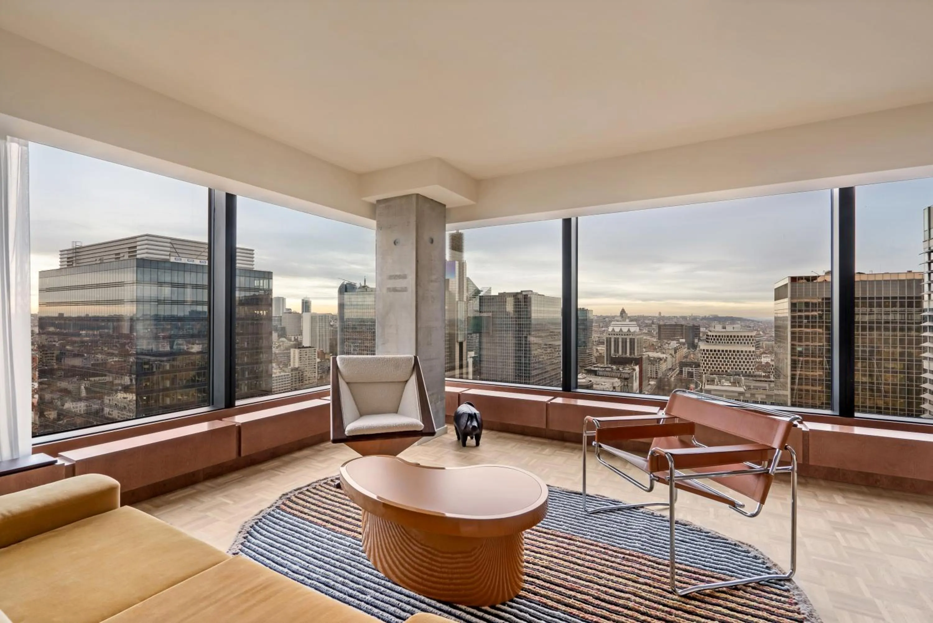 Living room in The Standard, Brussels