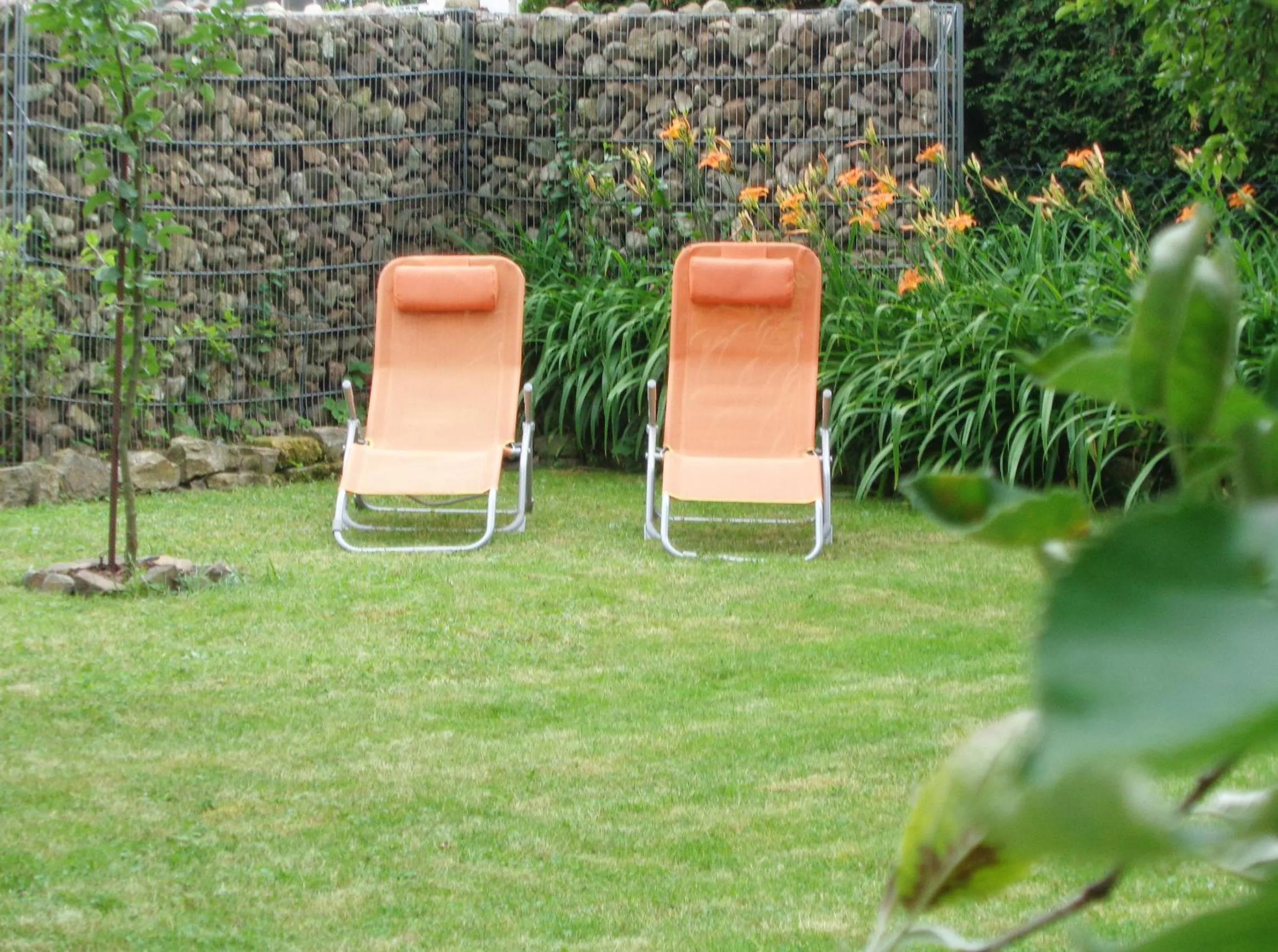 Garden view in Hotel Apartment Puell