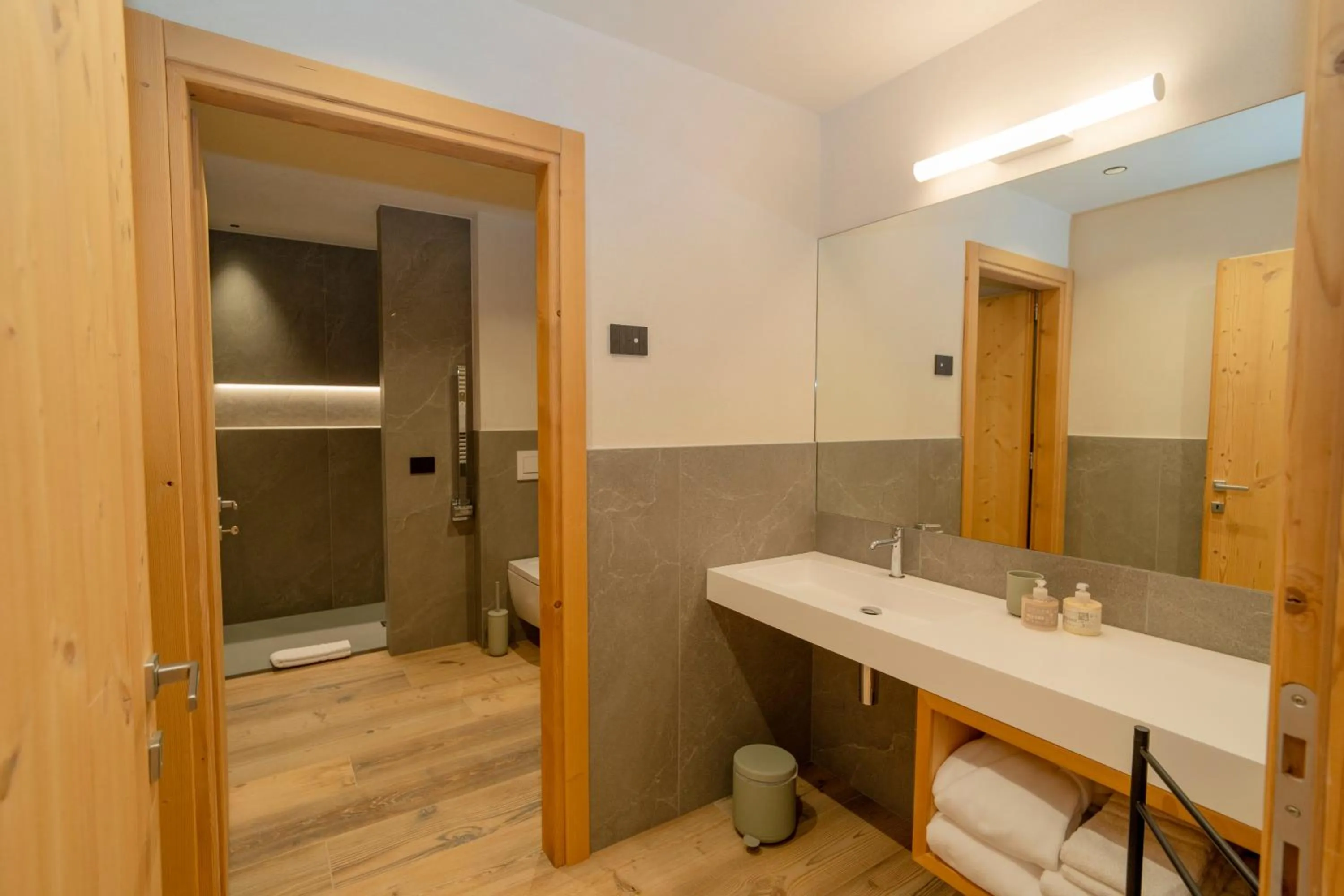 Bathroom in Funivia Bormio Active Hotel - Adults Only