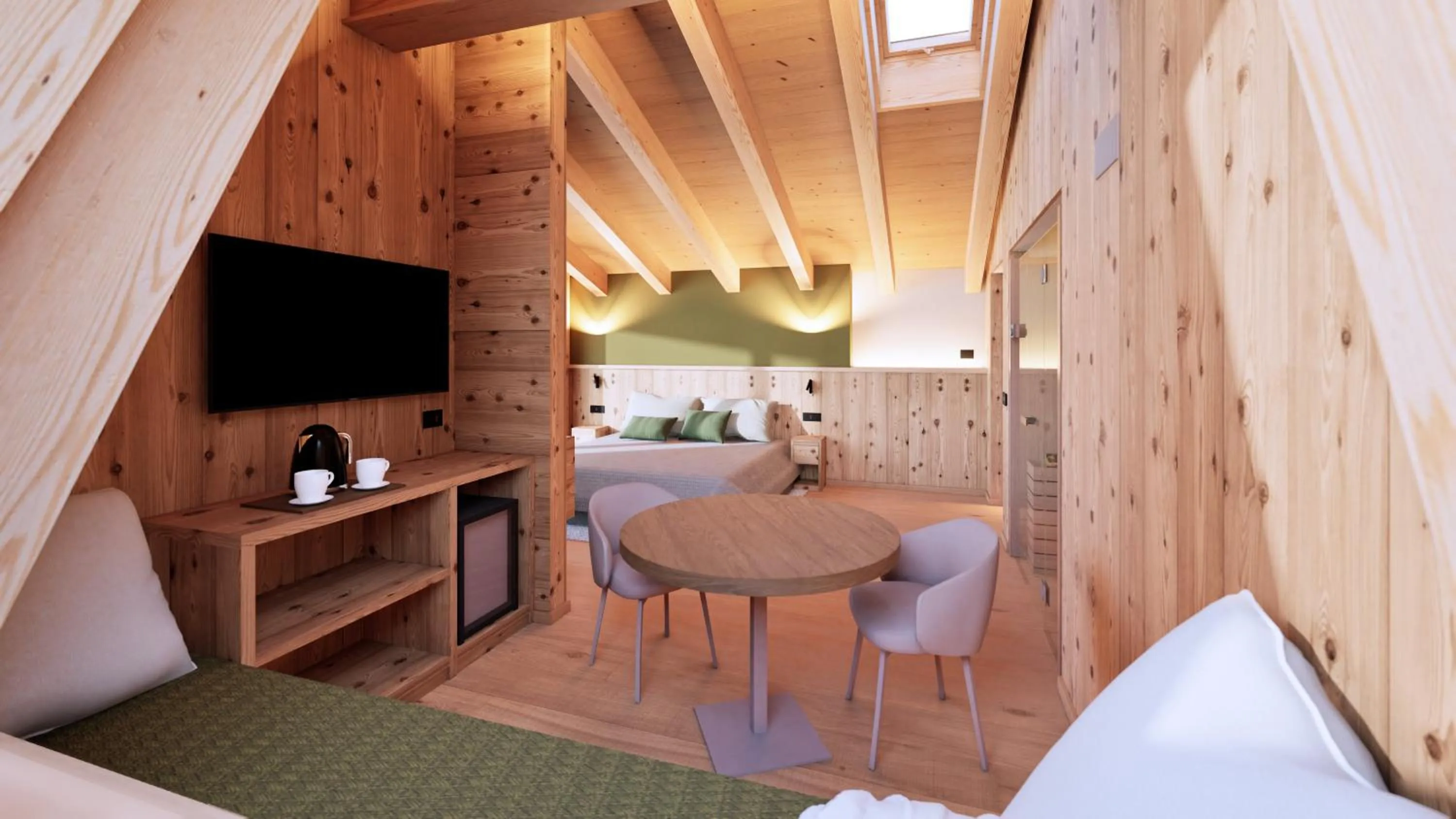 Seating area in Funivia Bormio Active Hotel - Adults Only