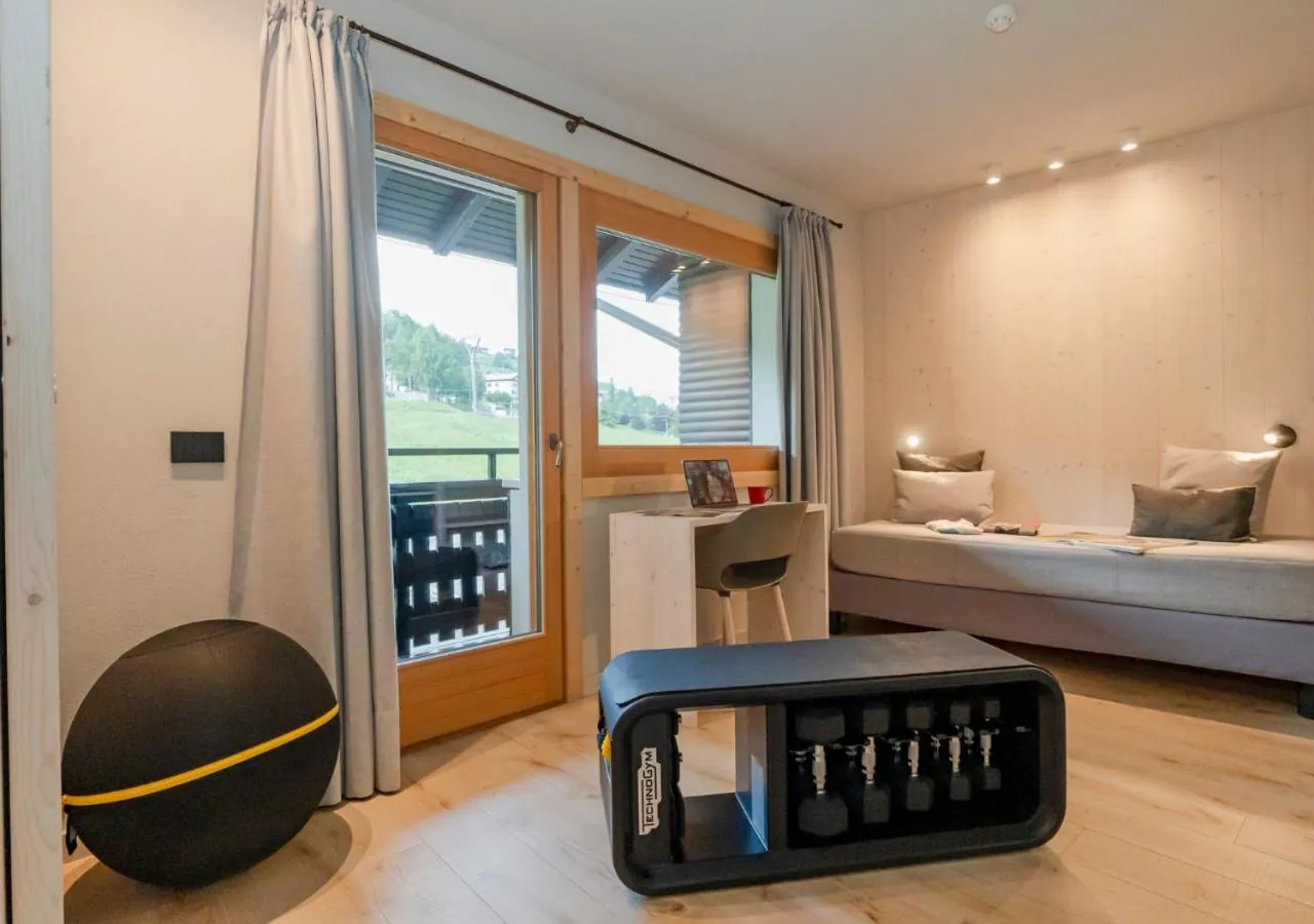 Fitness centre/facilities, Bed in Funivia Bormio Active Hotel - Adults Only