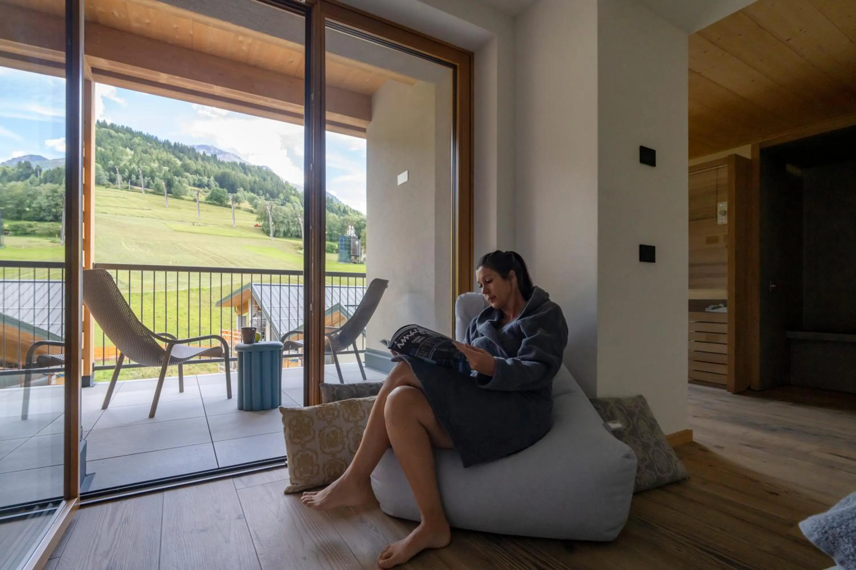 Sauna in Funivia Bormio Active Hotel - Adults Only