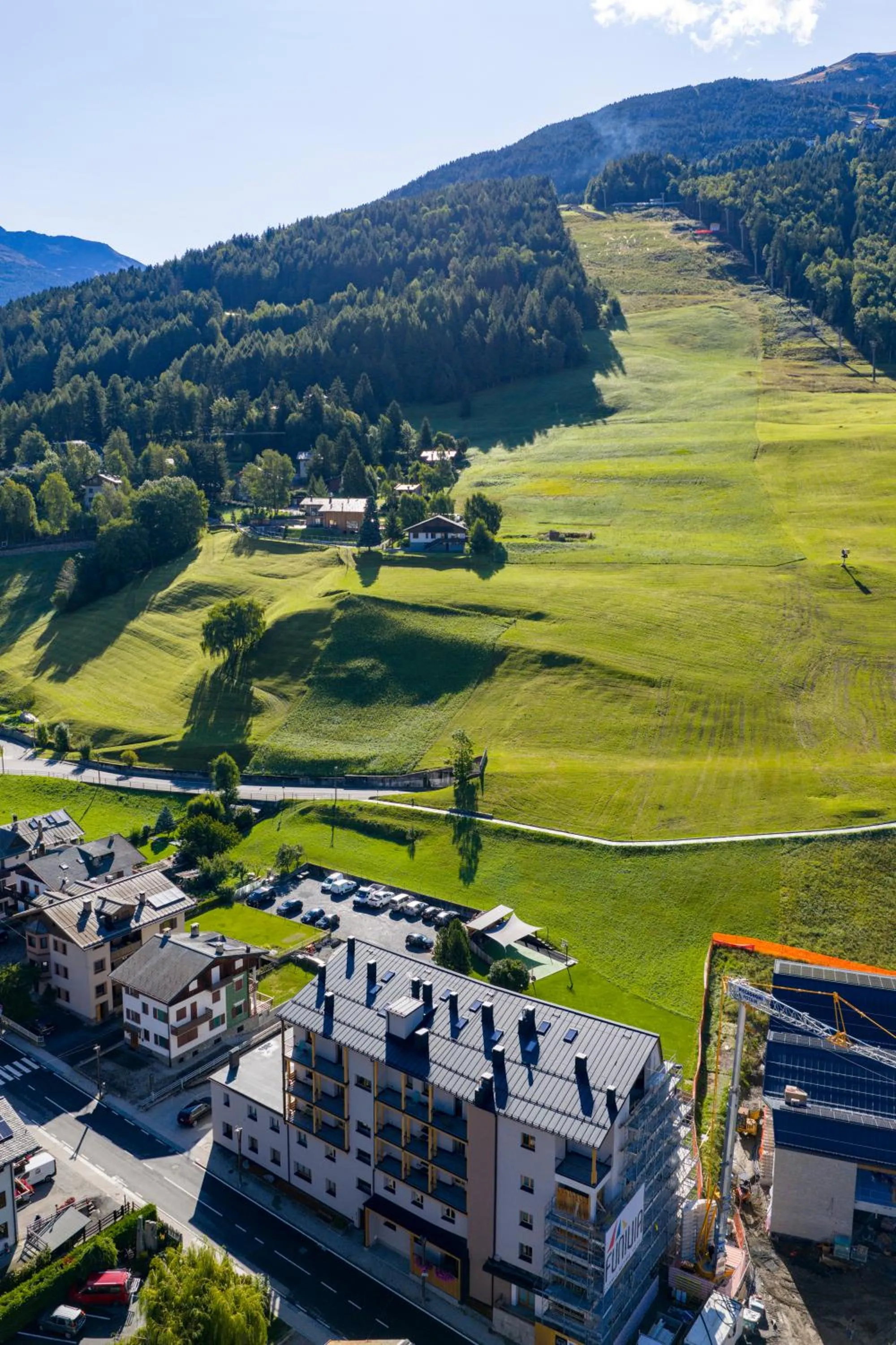 Bird's eye view in Funivia Bormio Active Hotel - Adults Only