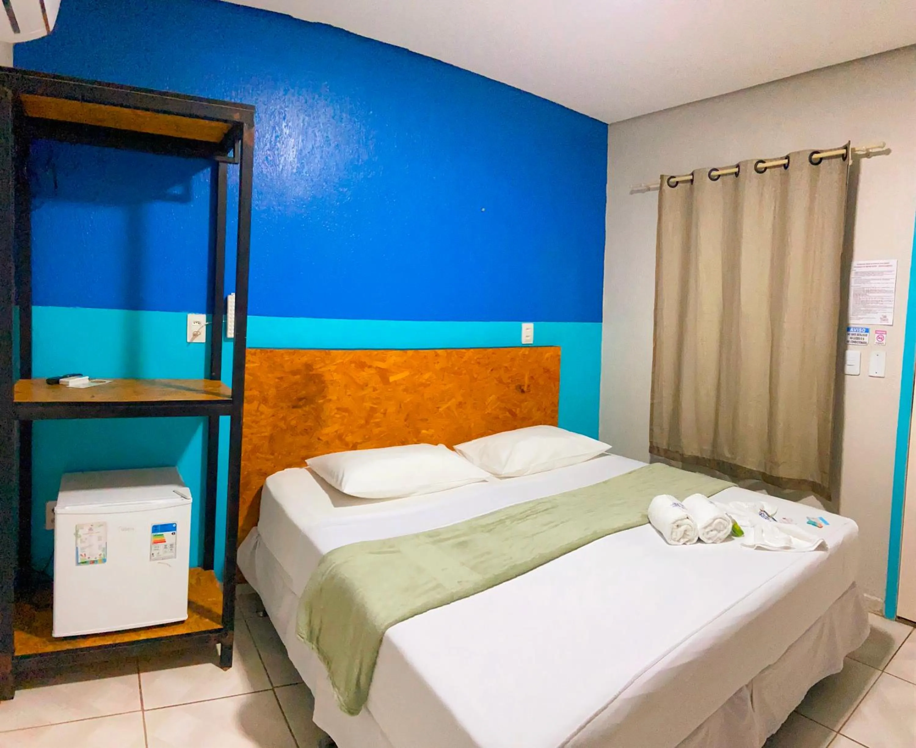 Bed in Pousada Vila Mansa Jeri