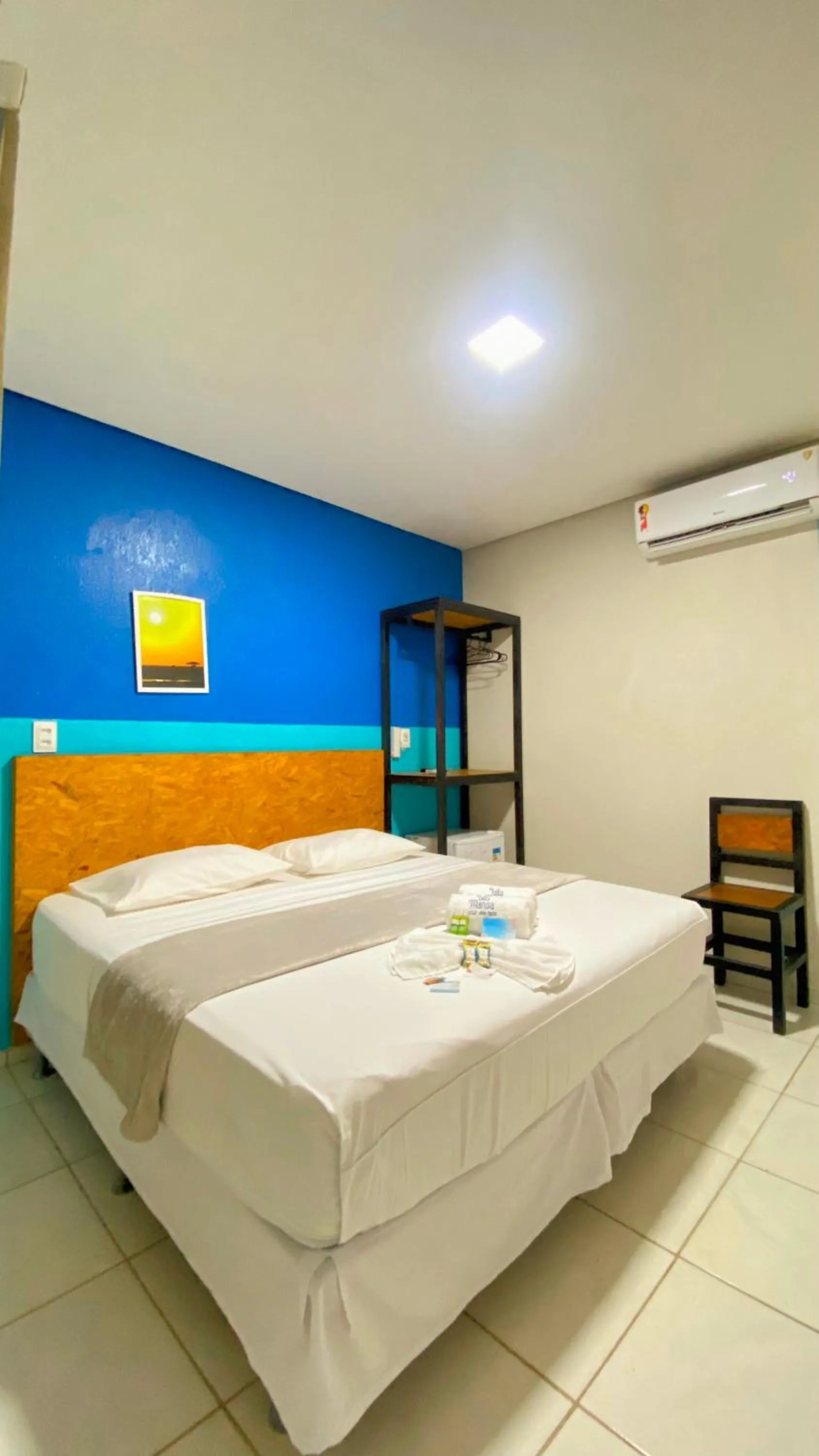 Bed in Pousada Vila Mansa Jeri