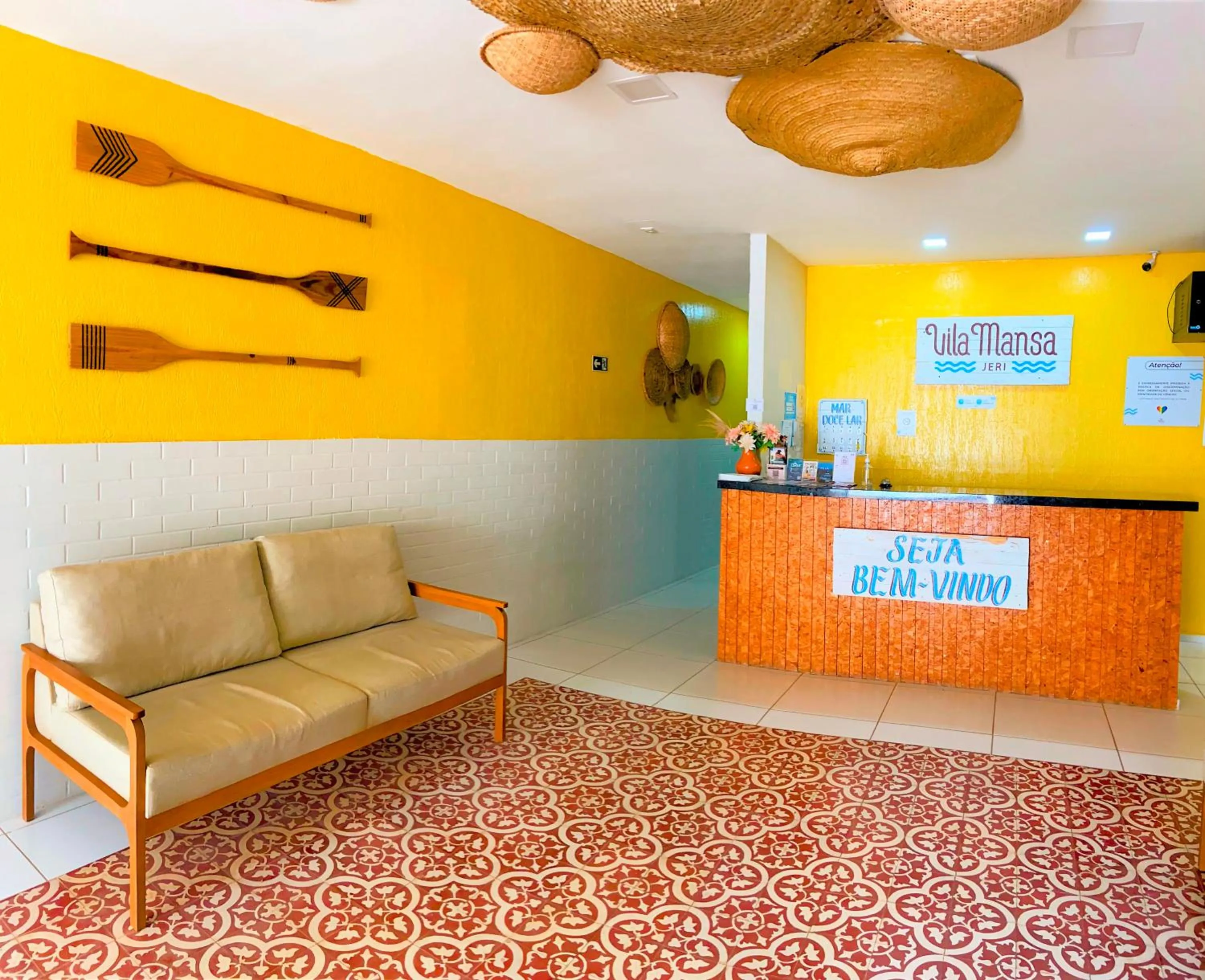 Lobby or reception in Pousada Vila Mansa Jeri