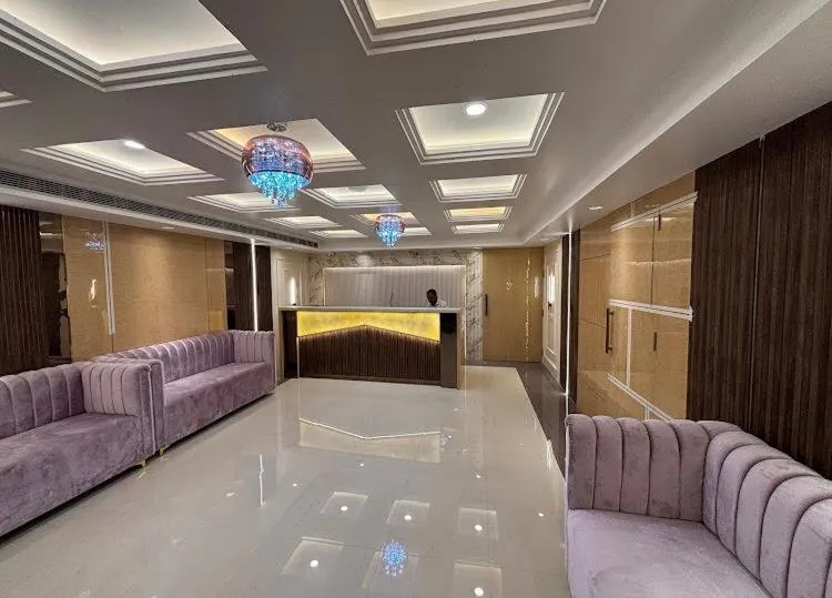 Lobby or reception in Four Leaf Hotel Arjuna Manor, Varanasi