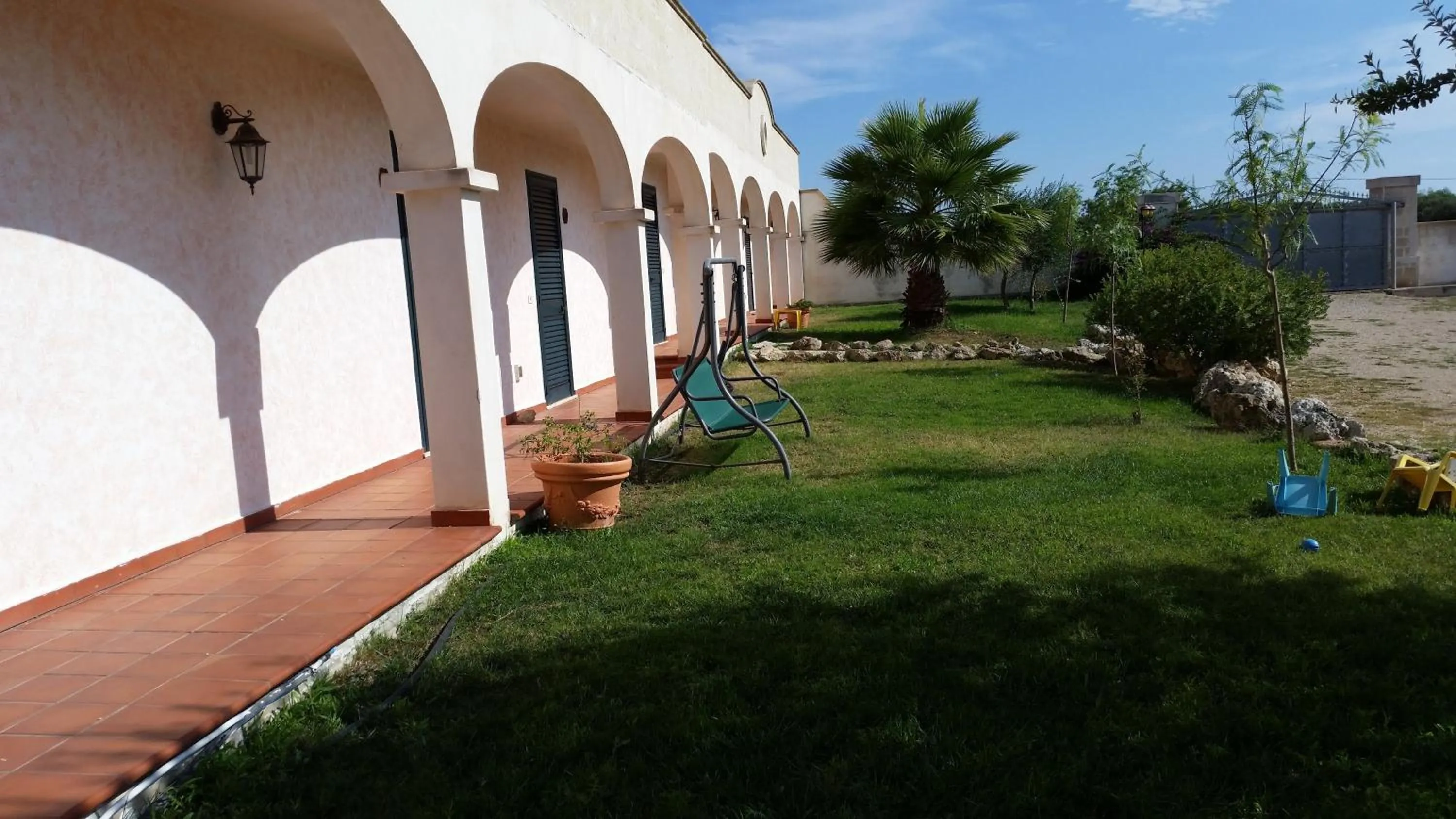 Patio in Agriturismo La Lucia