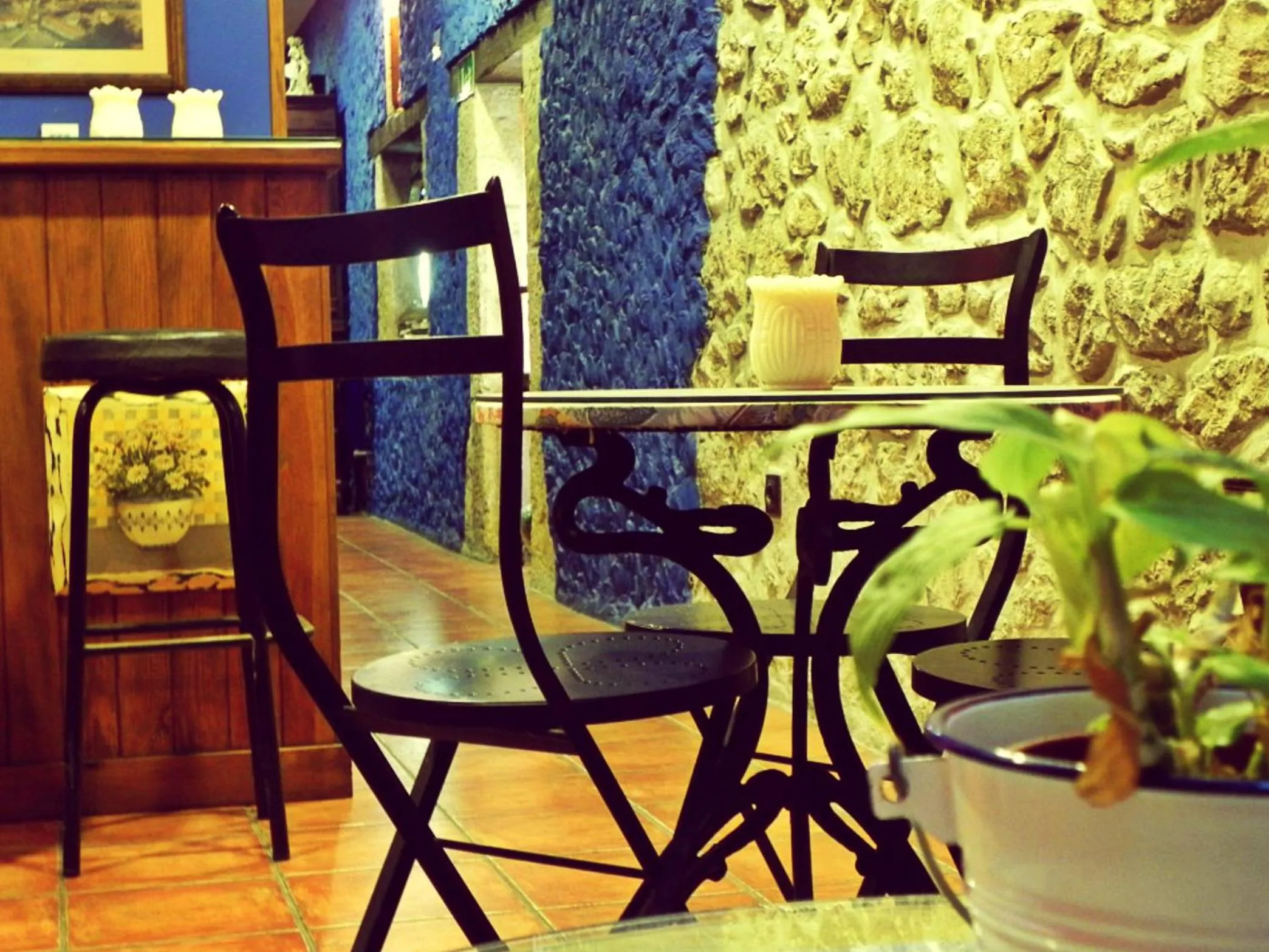 Communal lounge/ TV room in La Posada del Rey