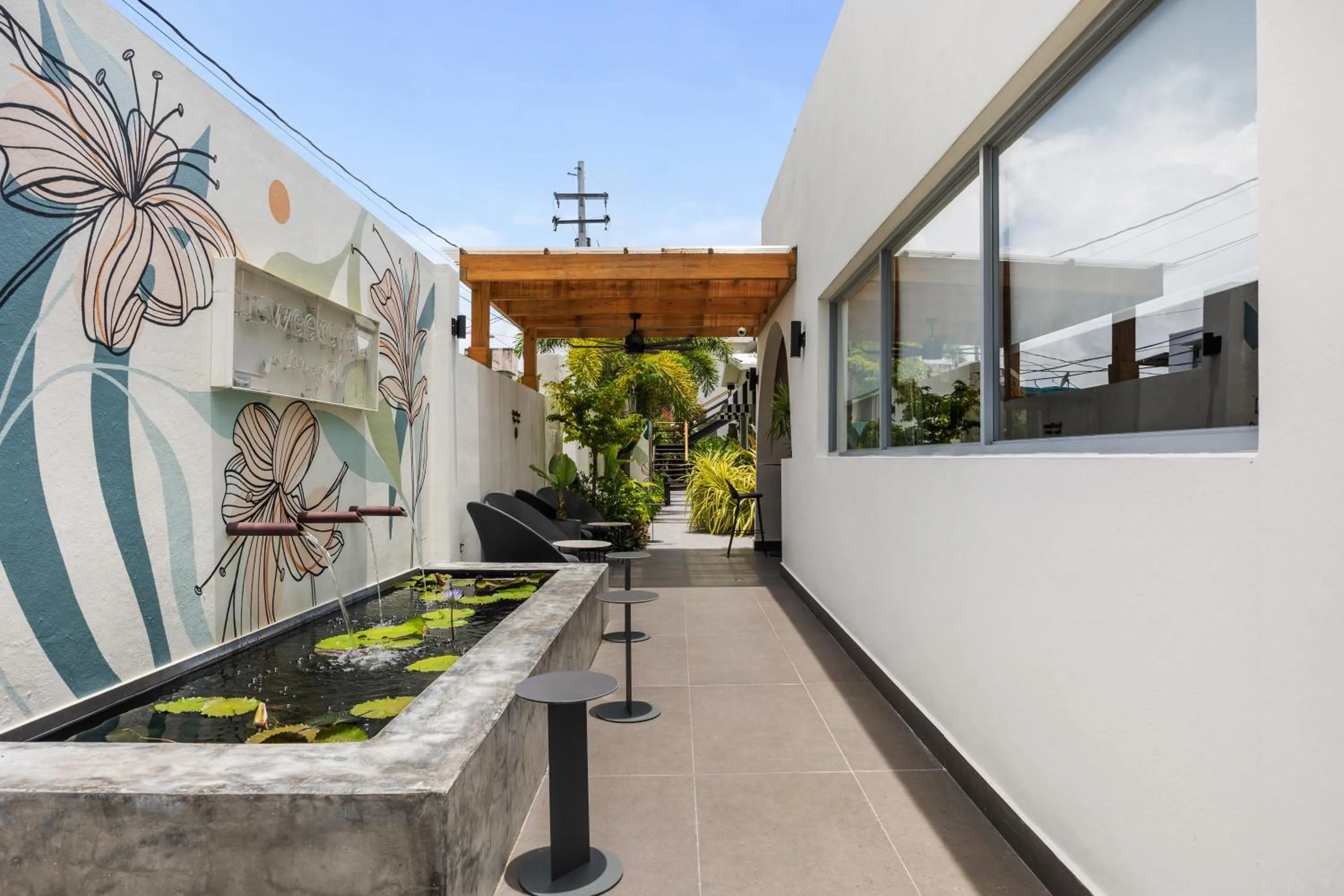 Patio in The Weekender by Otium