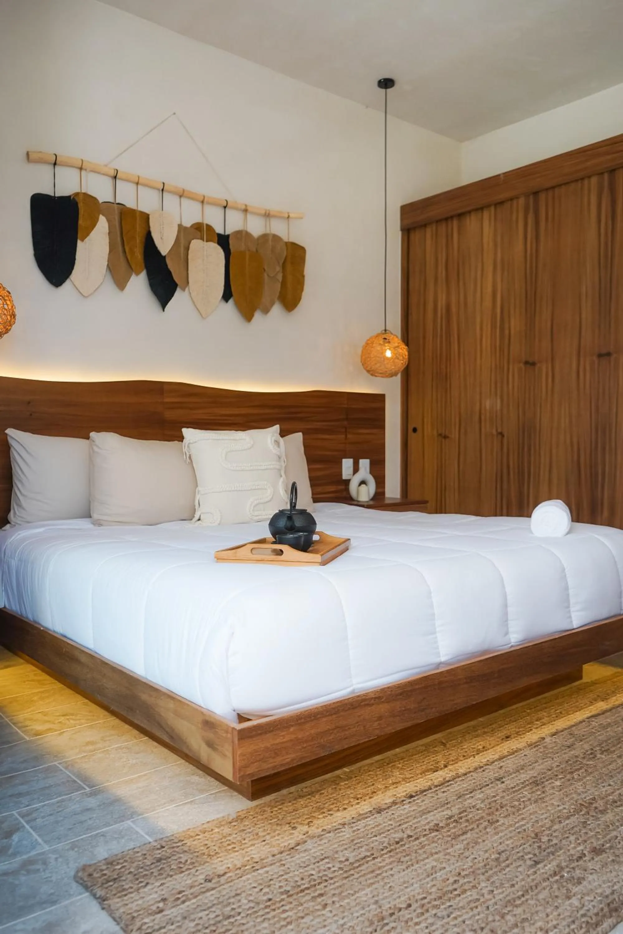 Bed in Otonomus Tulum