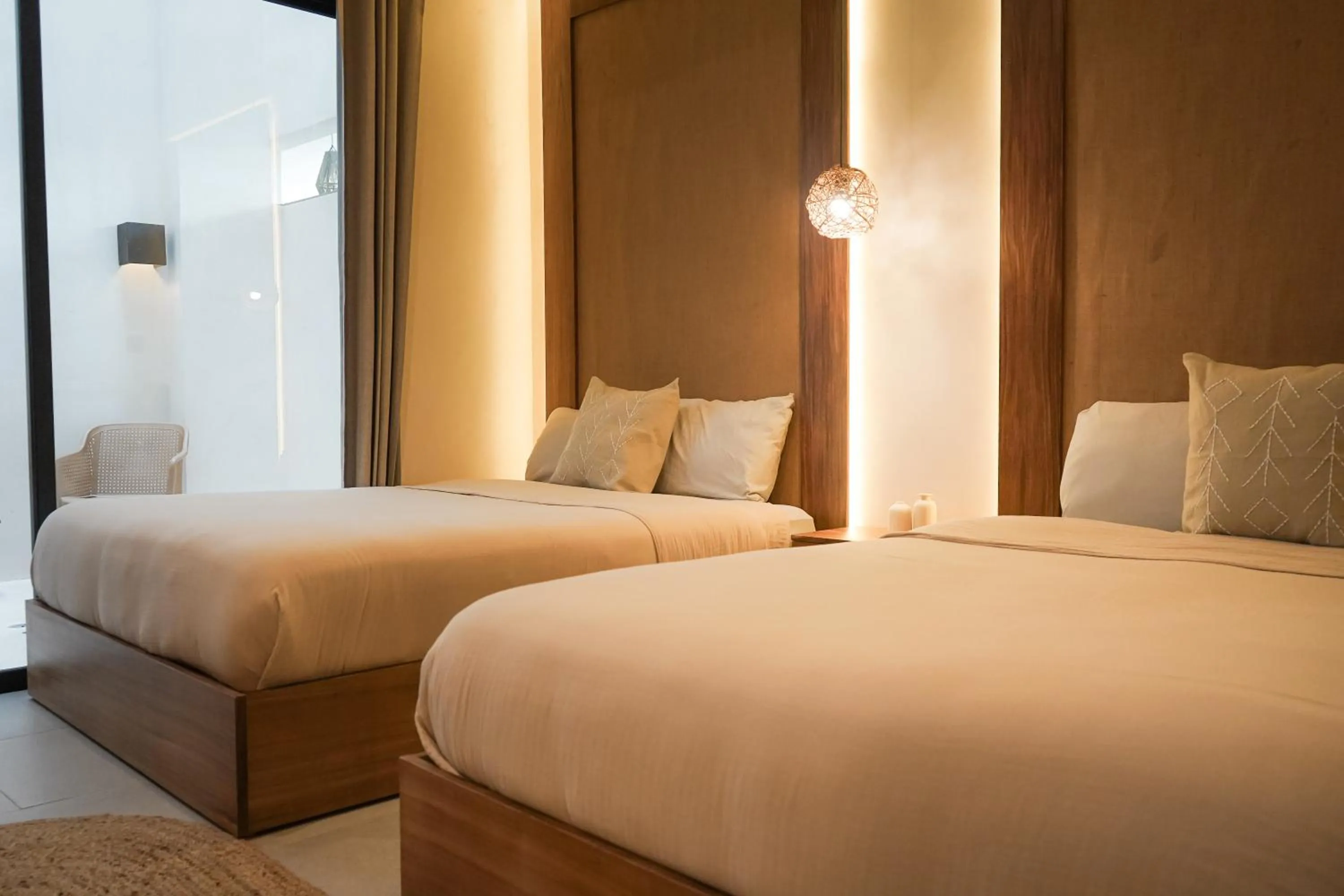 Bed in Otonomus Tulum