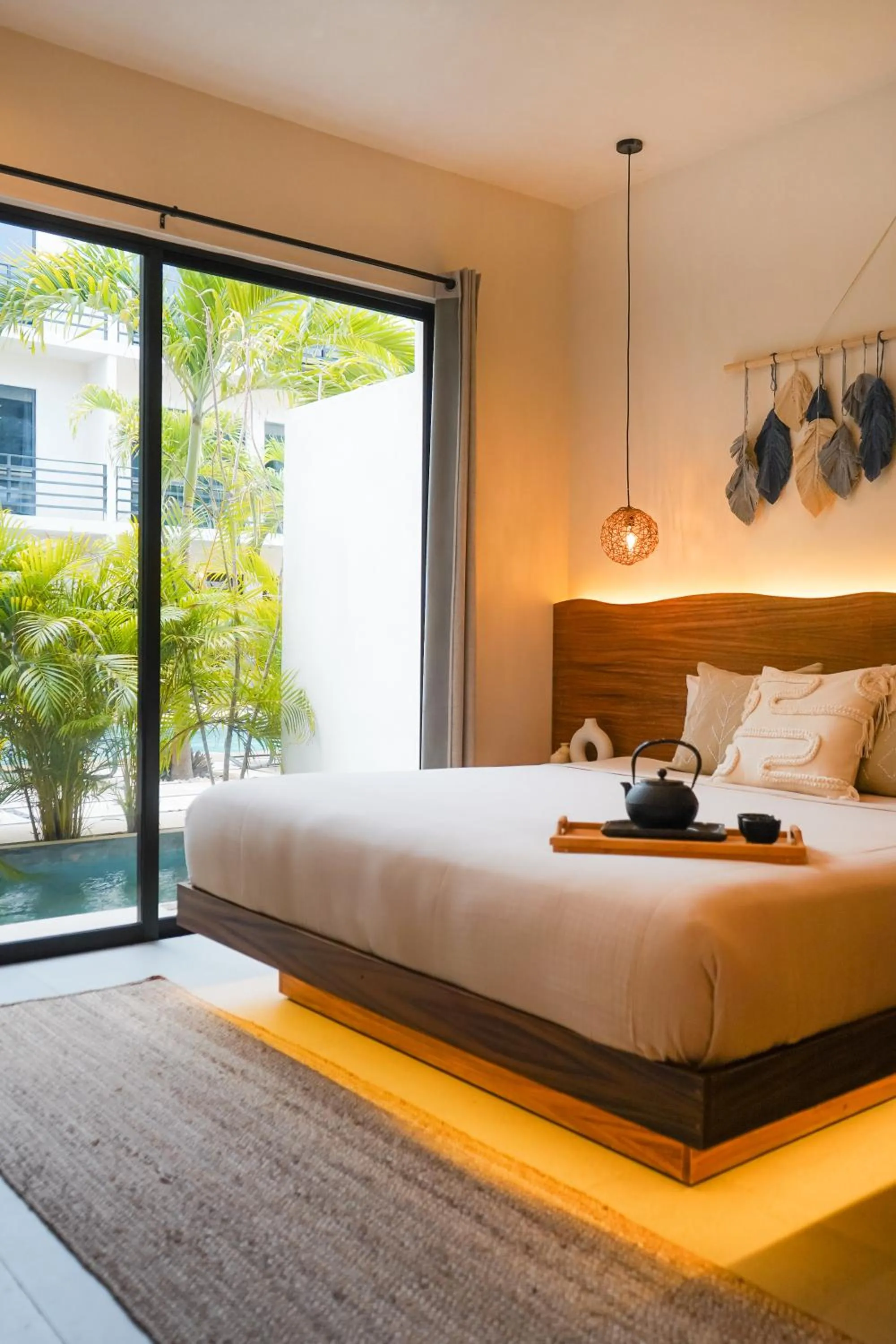 Bed in Otonomus Tulum