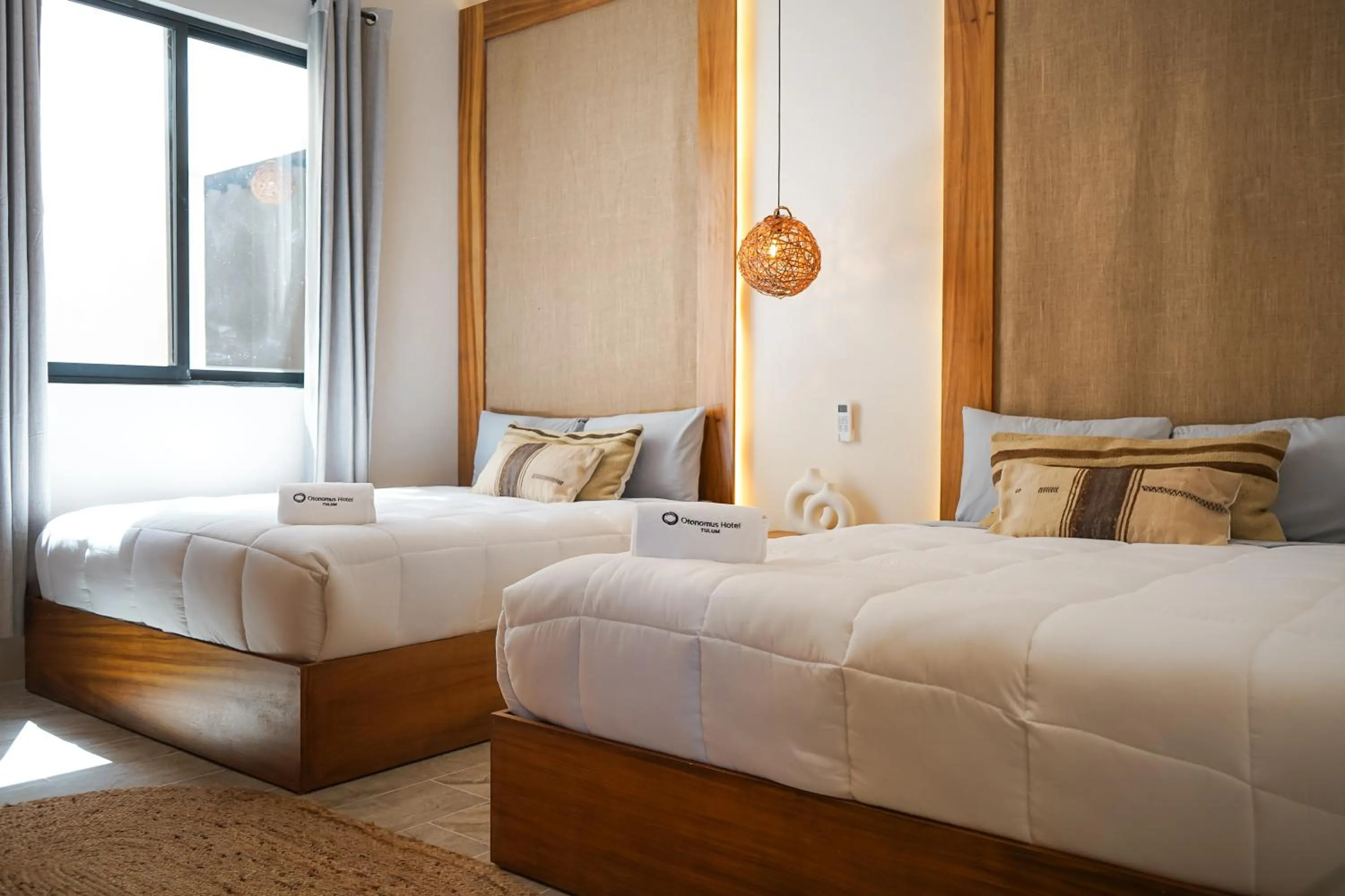 Bed in Otonomus Tulum