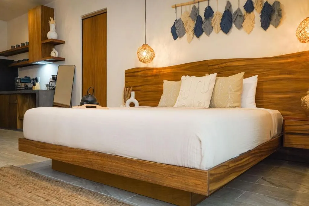 Bed in Otonomus Tulum
