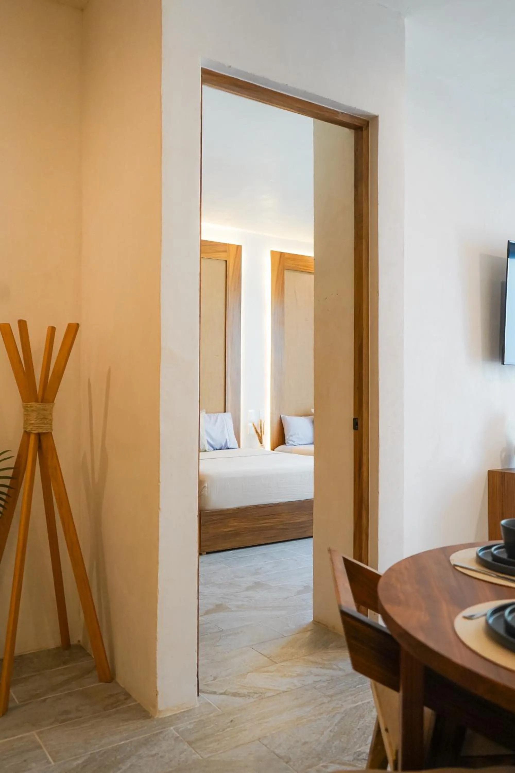 Bed in Otonomus Tulum