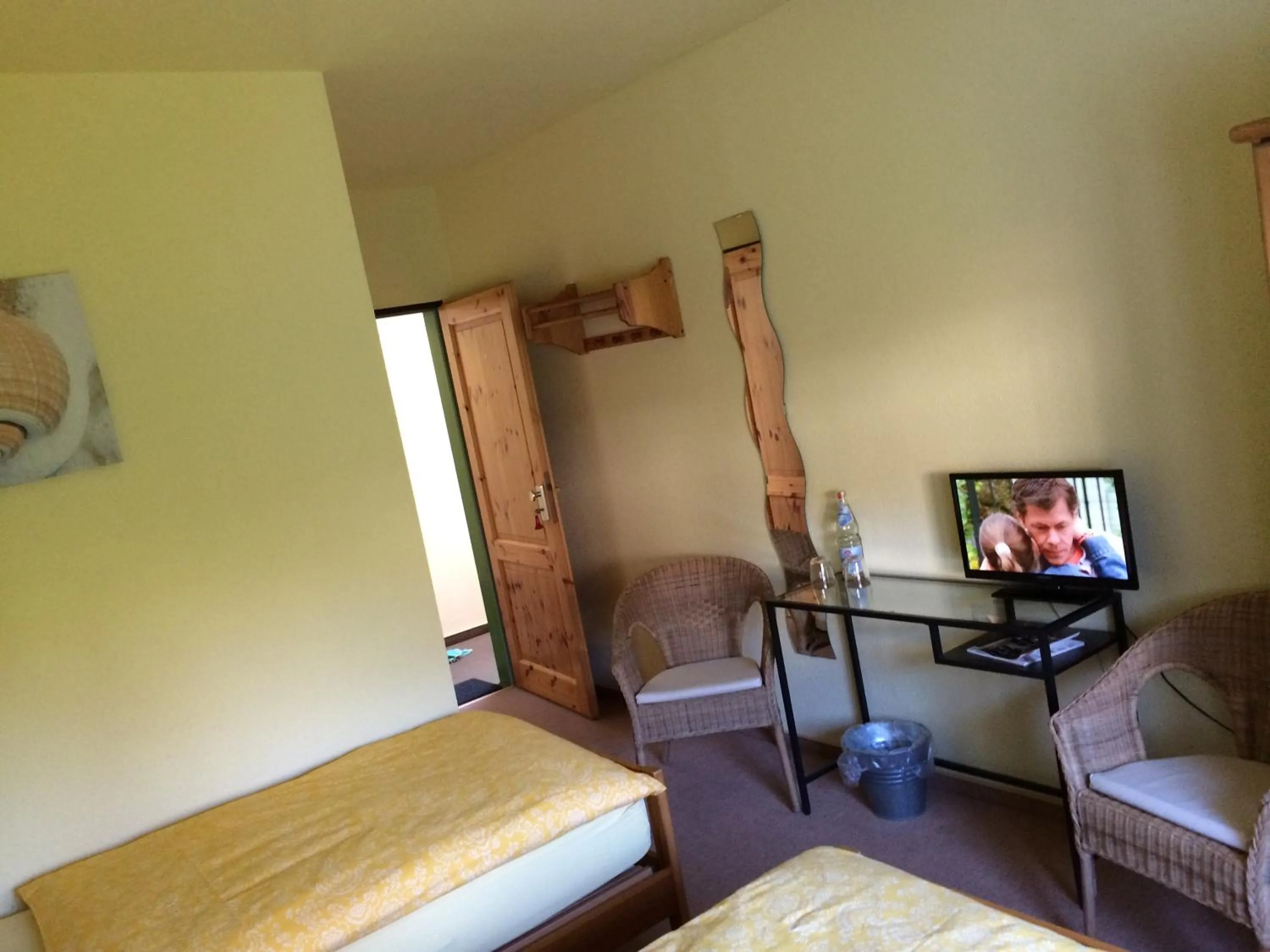 Decorative detail, Bed in Hotel Reesenhof