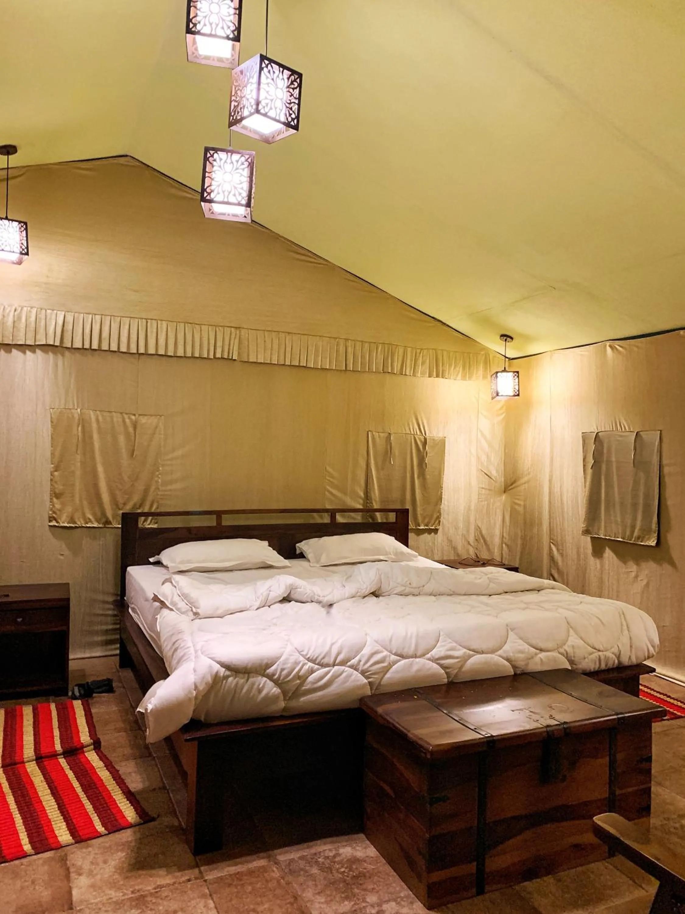 Bed in Sukoon - A Wellness Resort, Uttarakhand