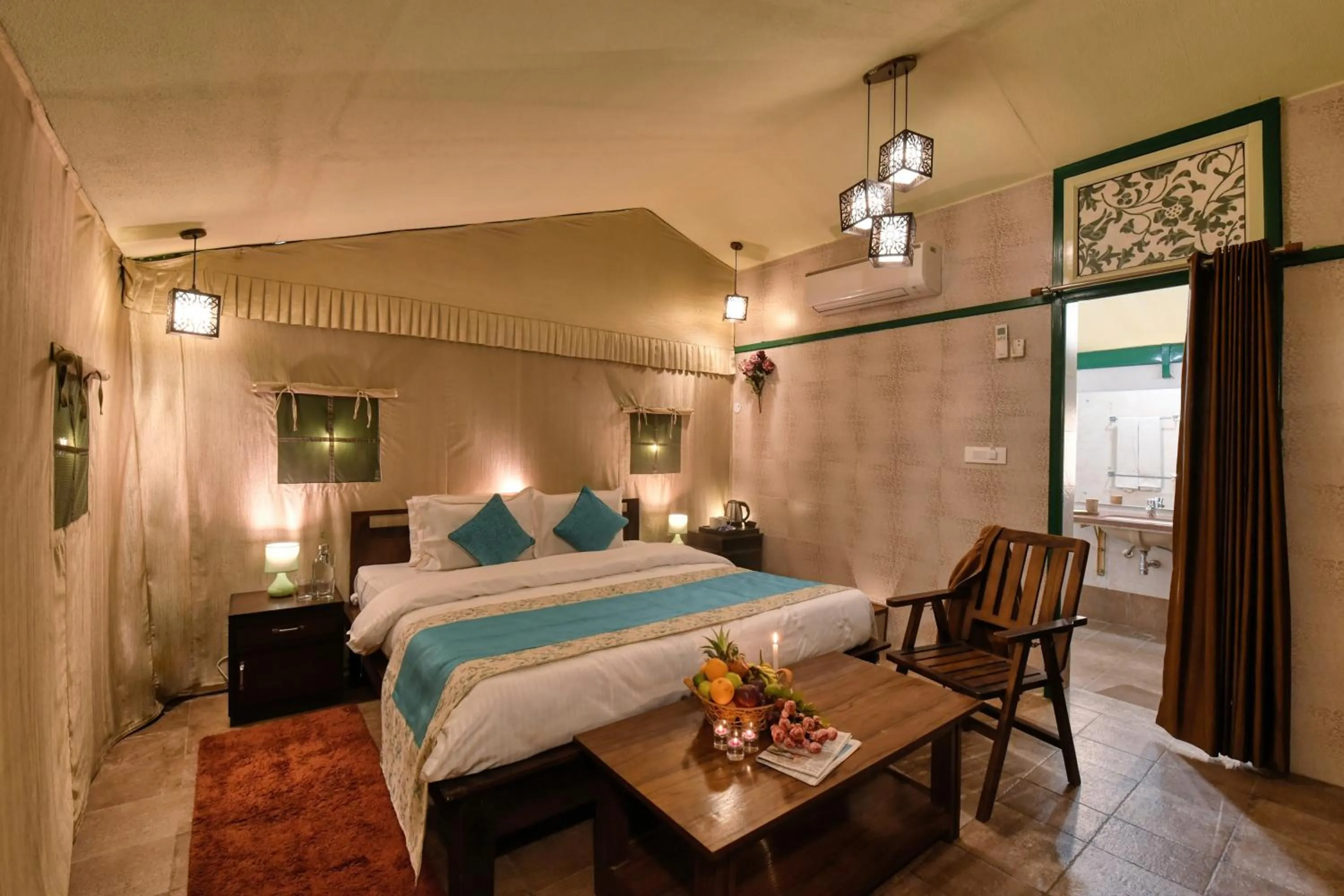 Bed in Sukoon - A Wellness Resort, Uttarakhand