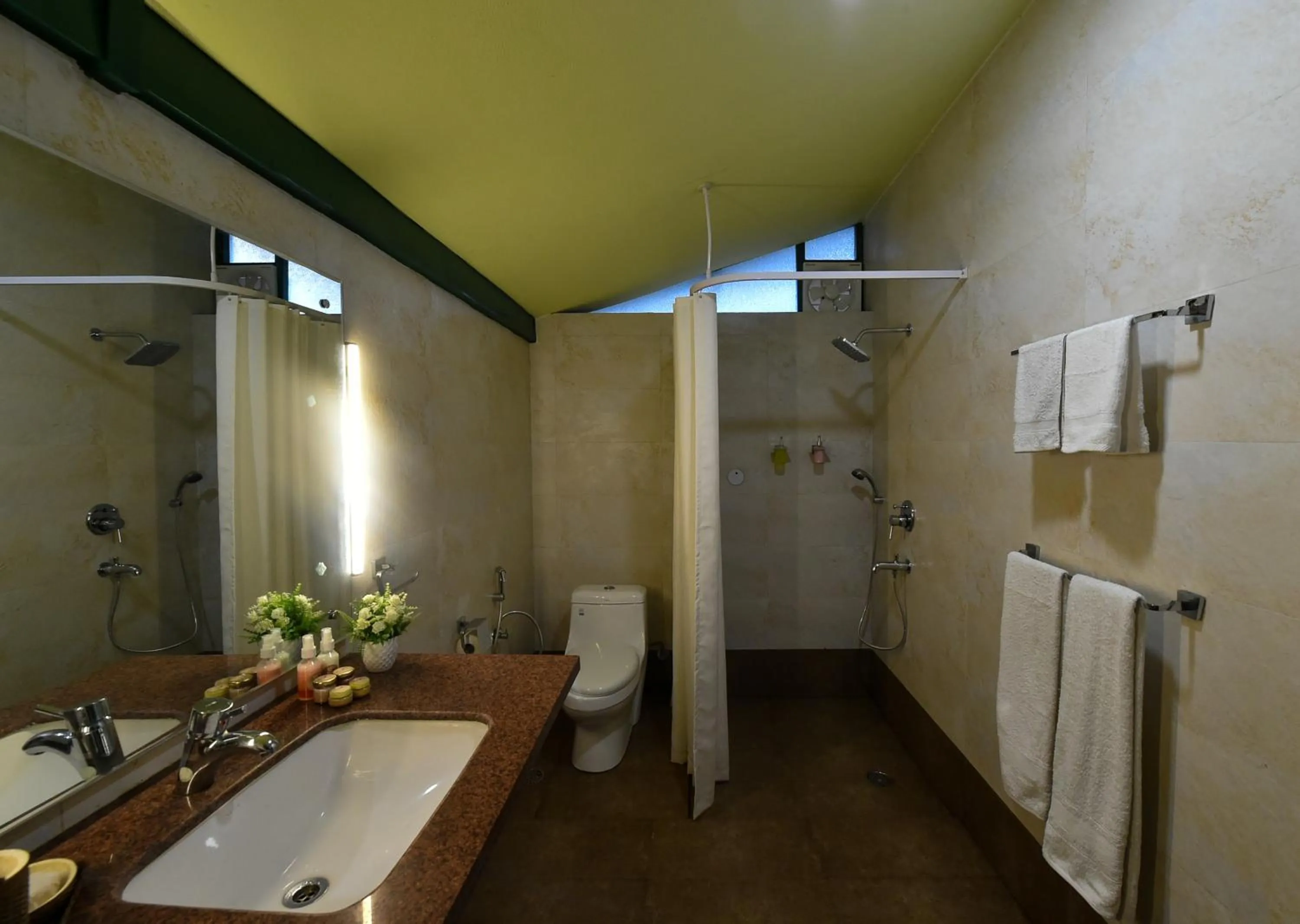 Shower in Sukoon - A Wellness Resort, Uttarakhand
