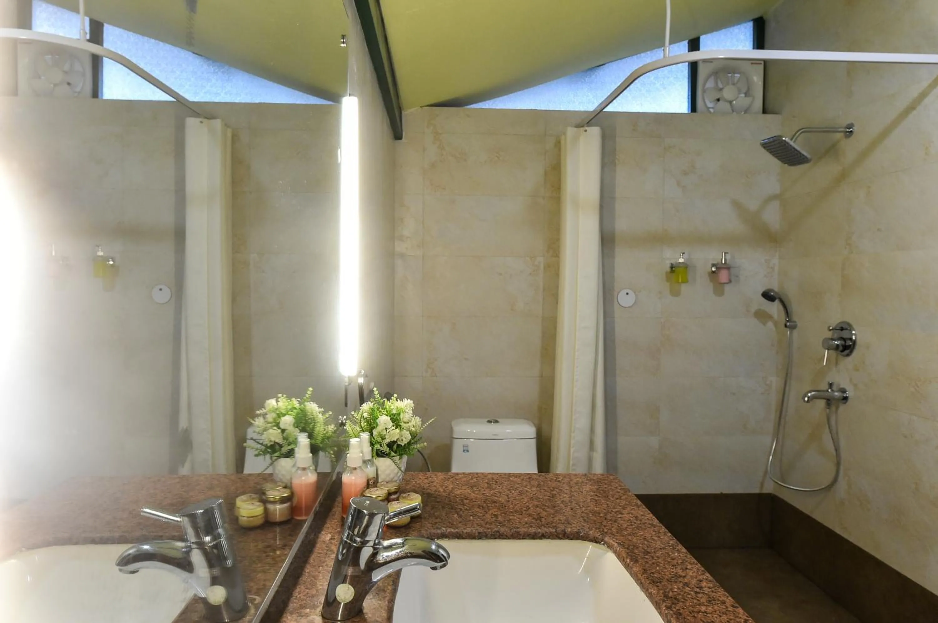 Shower in Sukoon - A Wellness Resort, Uttarakhand