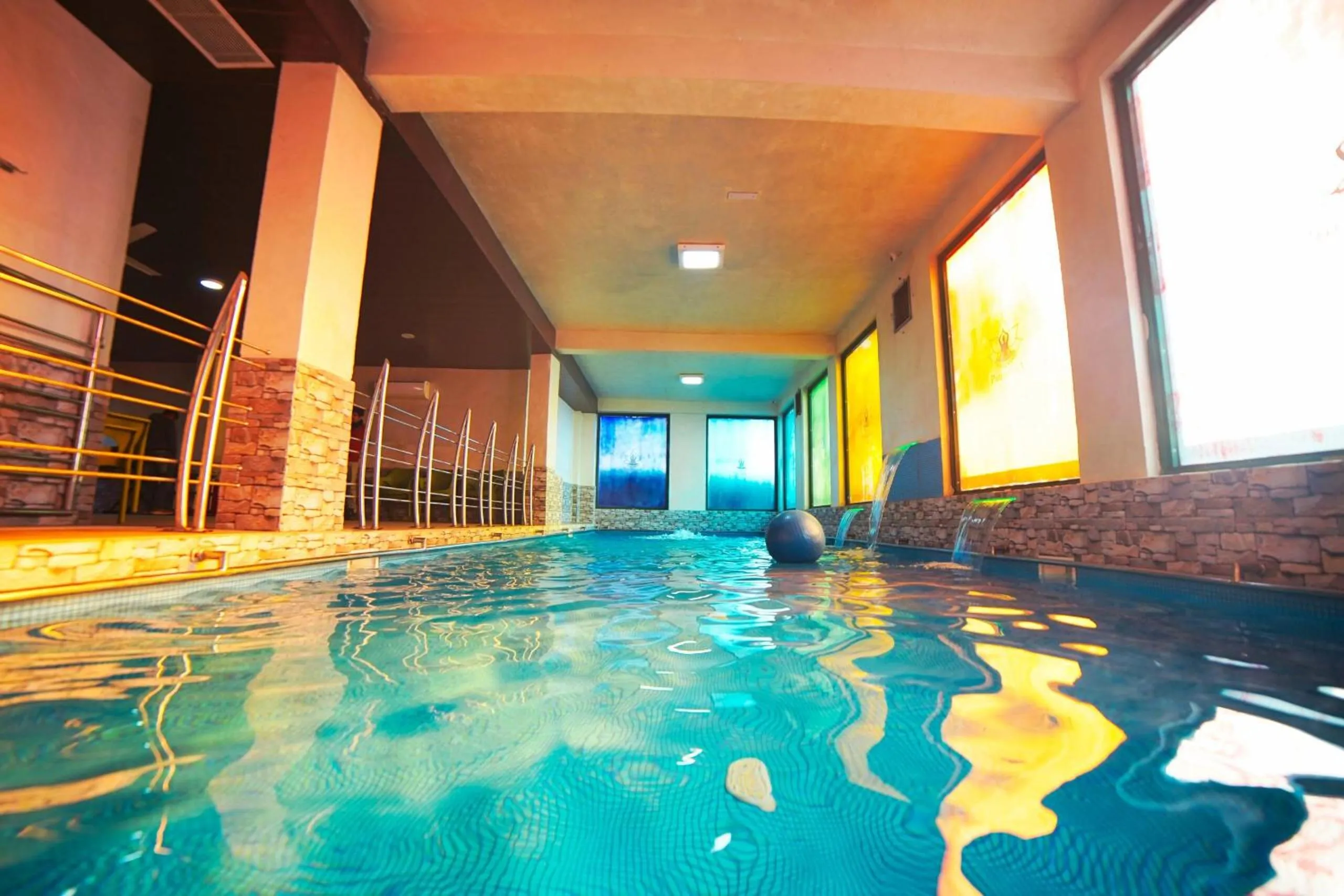 Swimming pool in Sukoon - A Wellness Resort, Uttarakhand