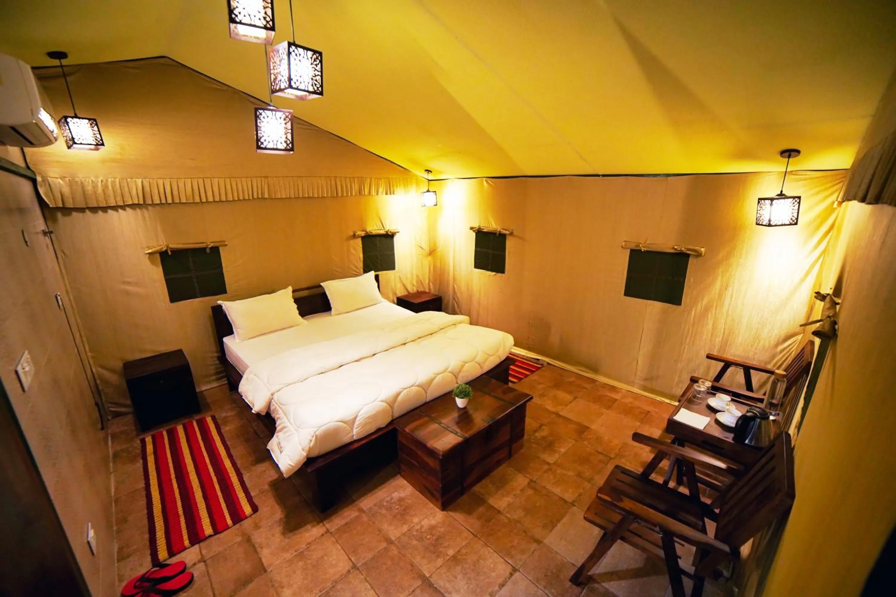Bed in Sukoon - A Wellness Resort, Uttarakhand