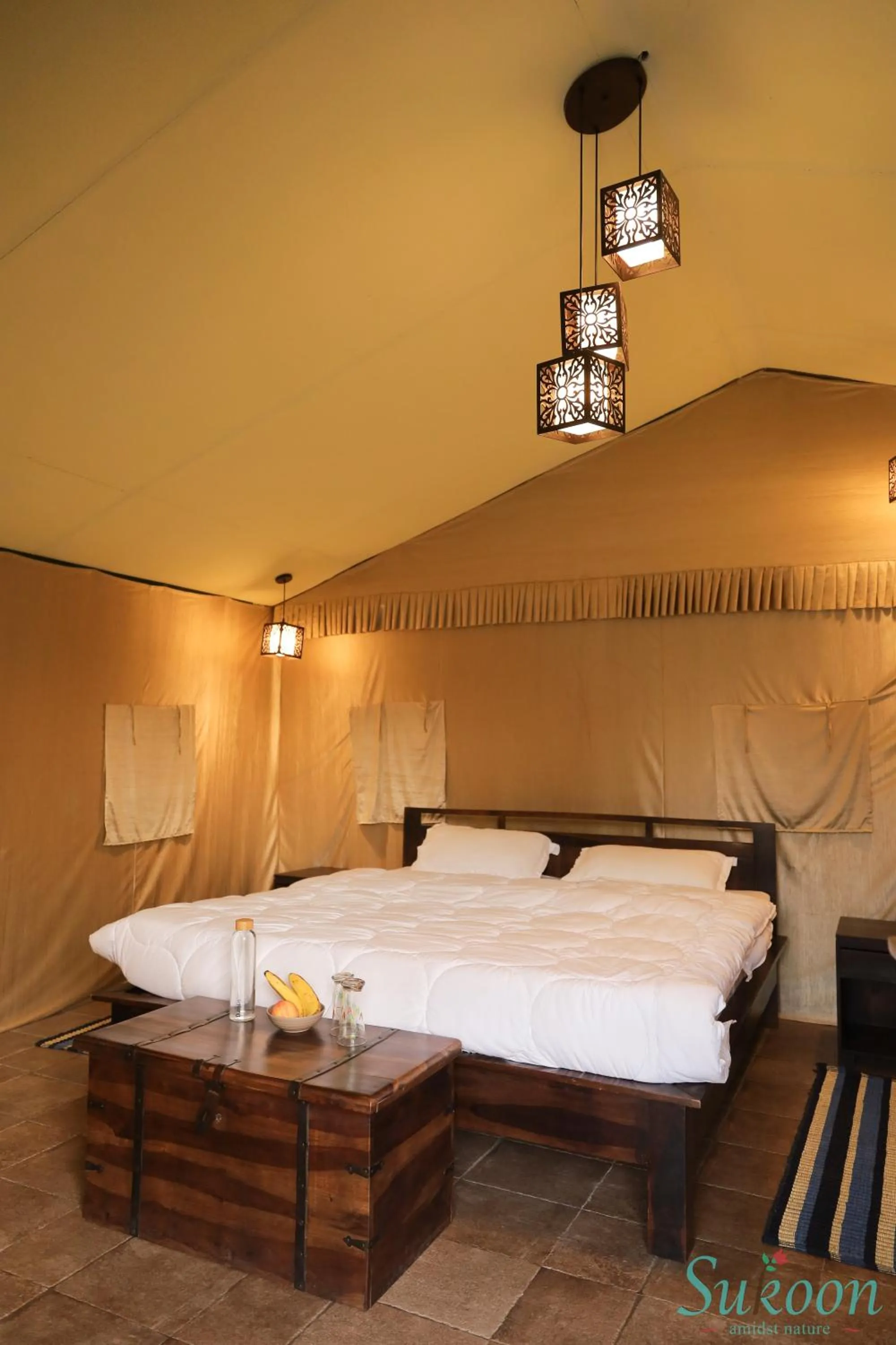 Bed in Sukoon - A Wellness Resort, Uttarakhand