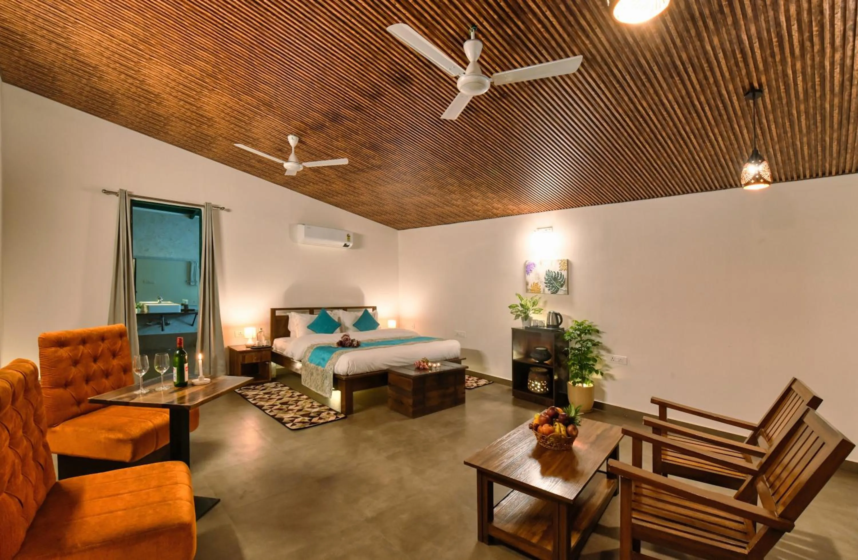 Bed in Sukoon - A Wellness Resort, Uttarakhand