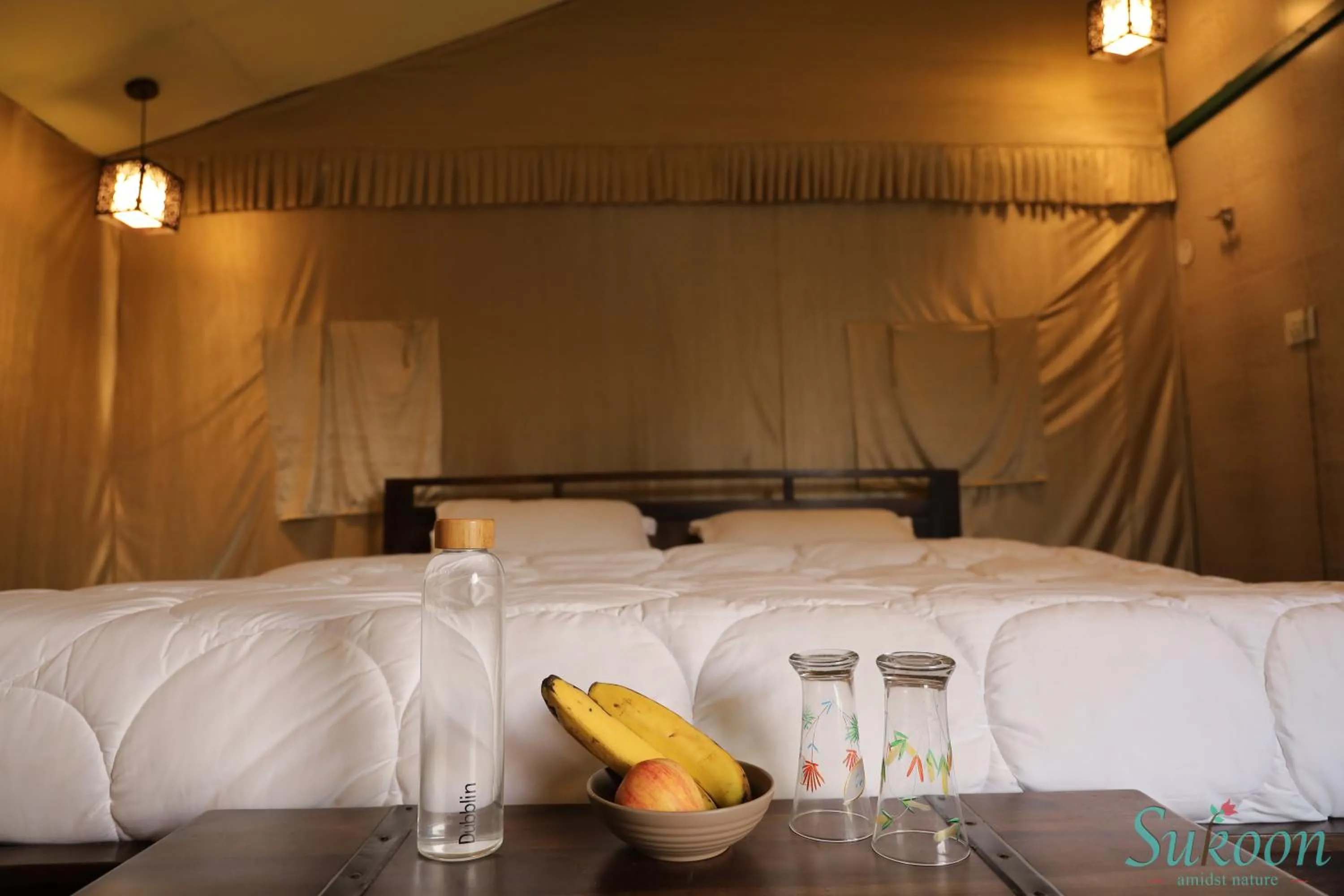 Bed in Sukoon - A Wellness Resort, Uttarakhand