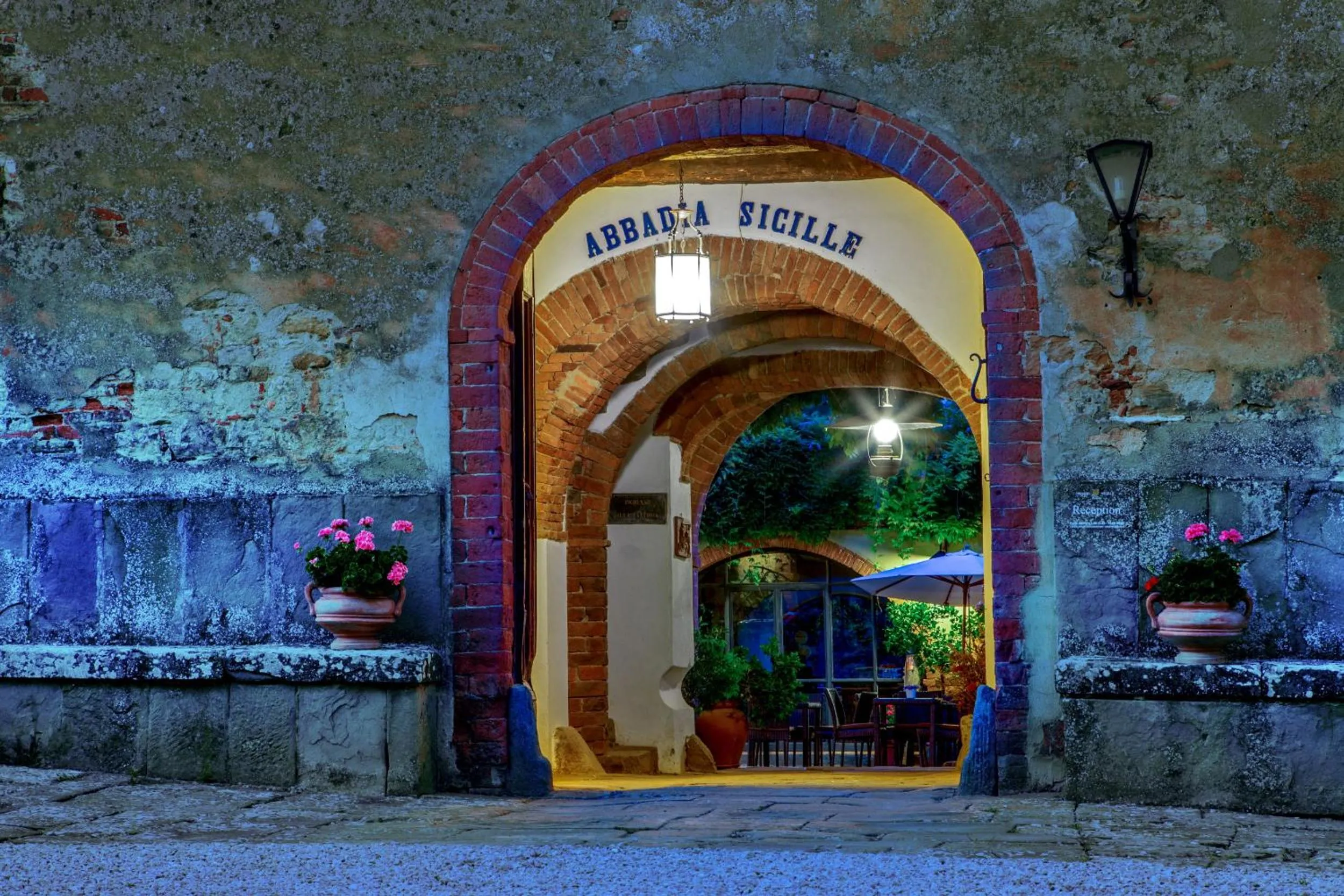 Facade/entrance in Abbadia Sicille Relais