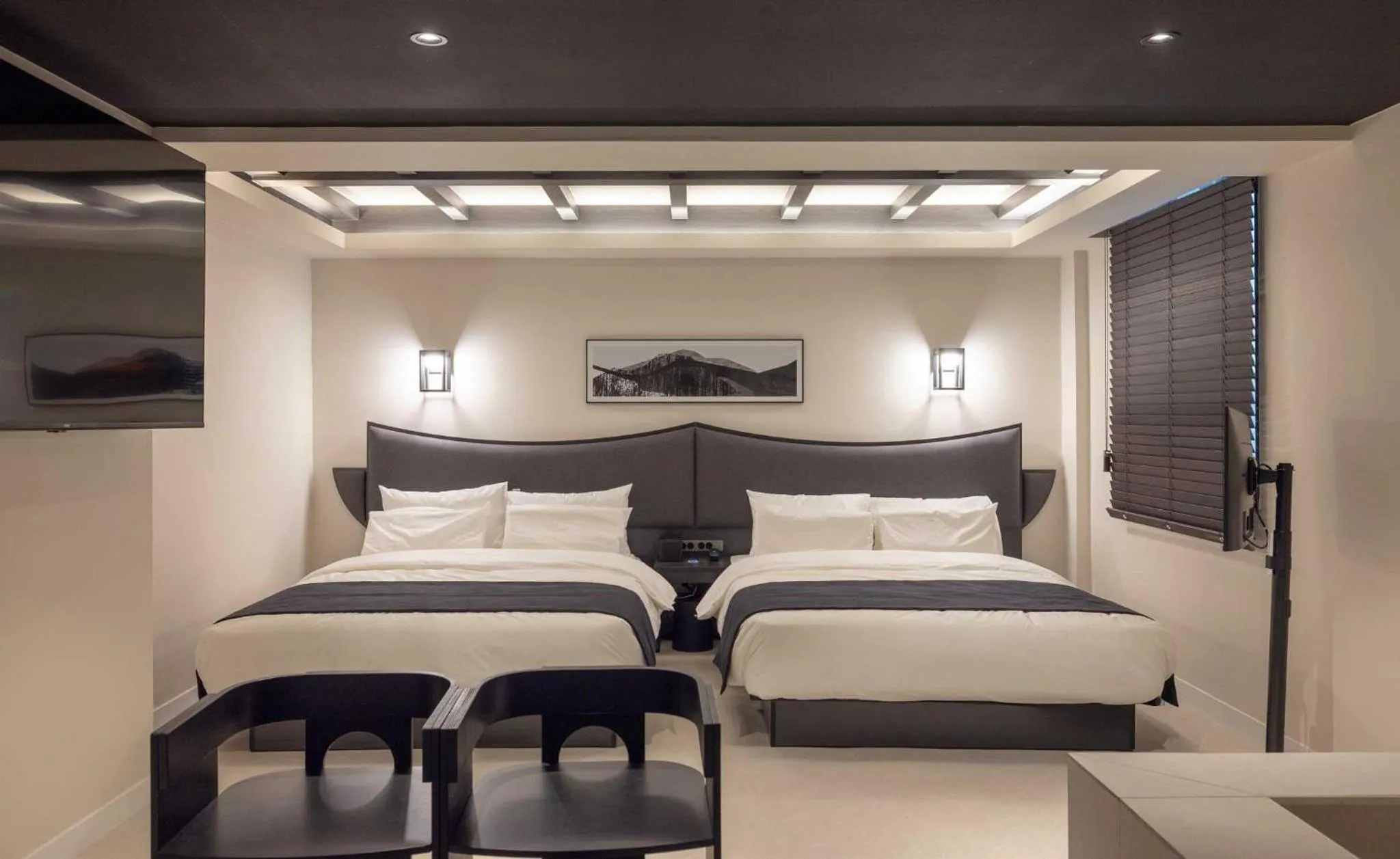 Bed in Aank Hotel and Spa Jongno Unni