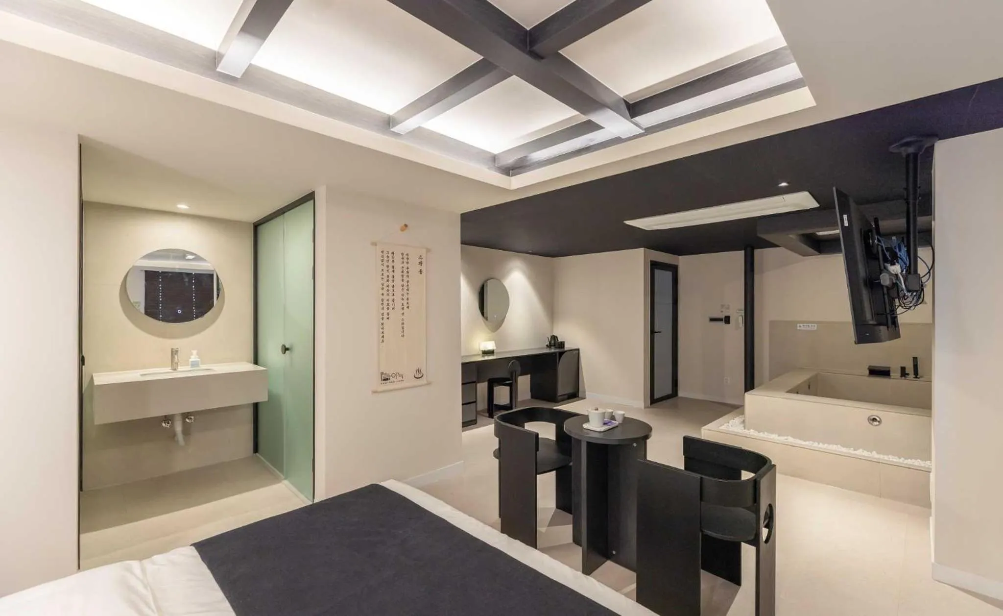 Bed in Anook Hotel and Spa Jongno Unni