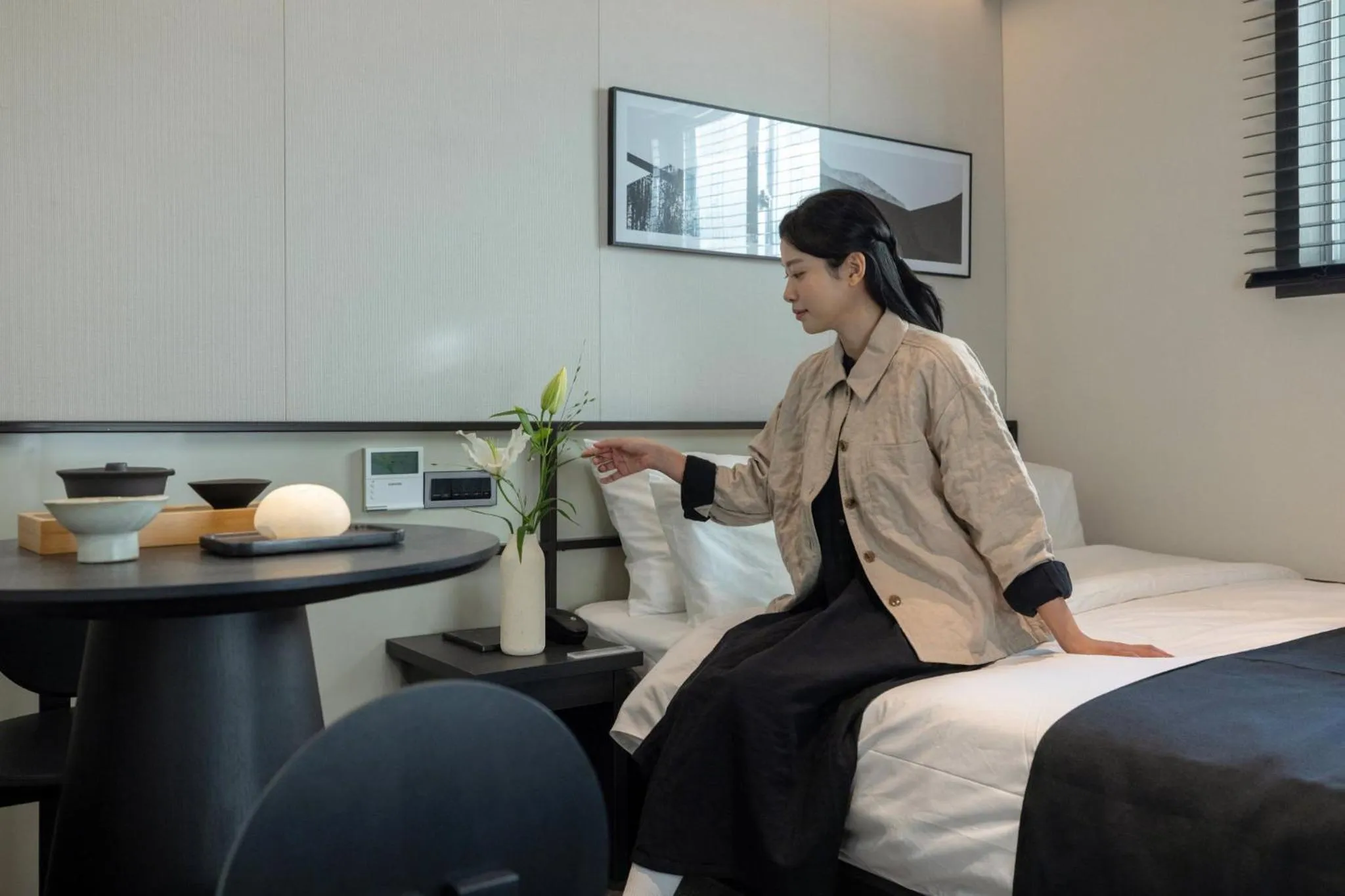 Photo of the whole room, Bed in Aank Hotel and Spa Jongno Unni