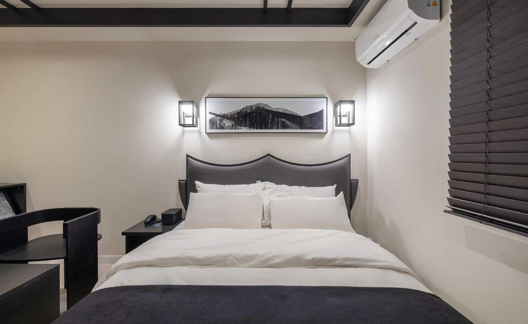 Bed in Aank Hotel and Spa Jongno Unni